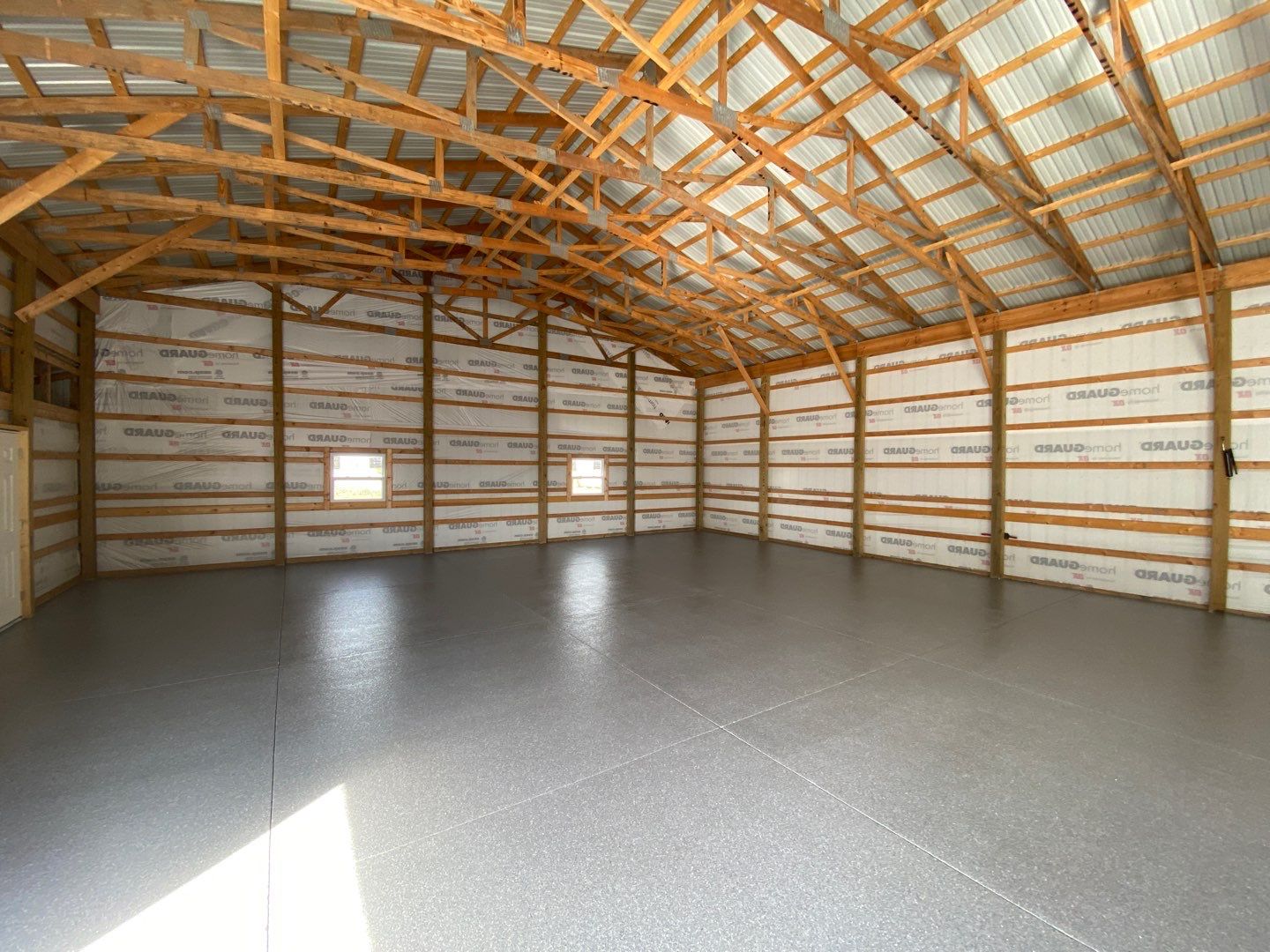 Garage, Barn and Patio Floor using Granite by Your1DayFloor.com