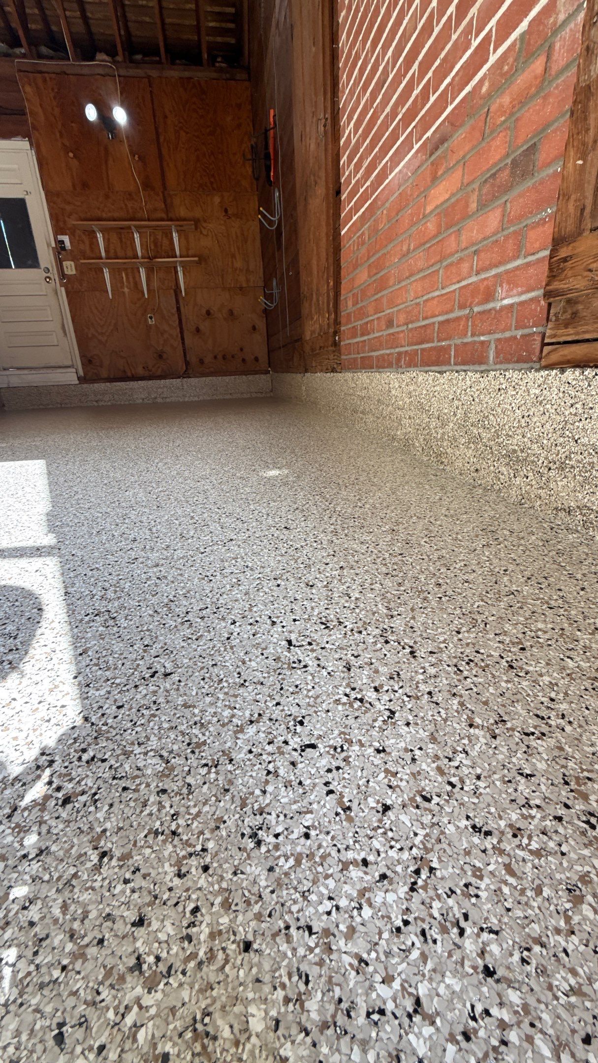 Amy's Floor is Amazing Now and Don't Forget A Little Slotwall by Banner Garage