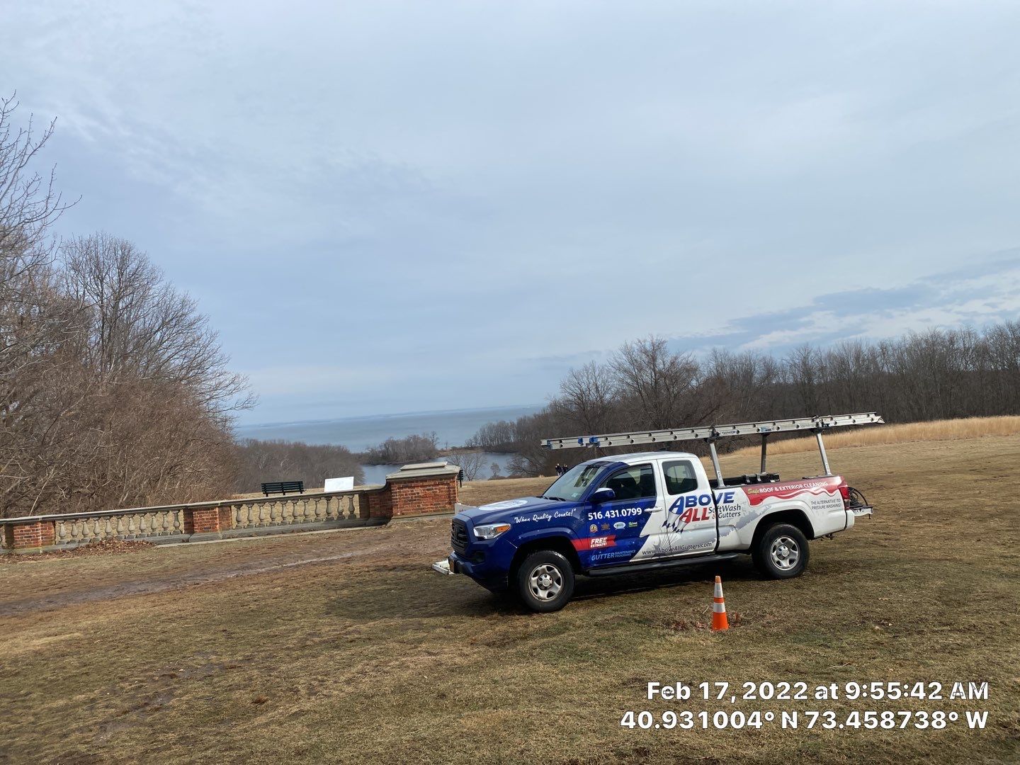 Caumsett Mansion by Above All Gutters 
