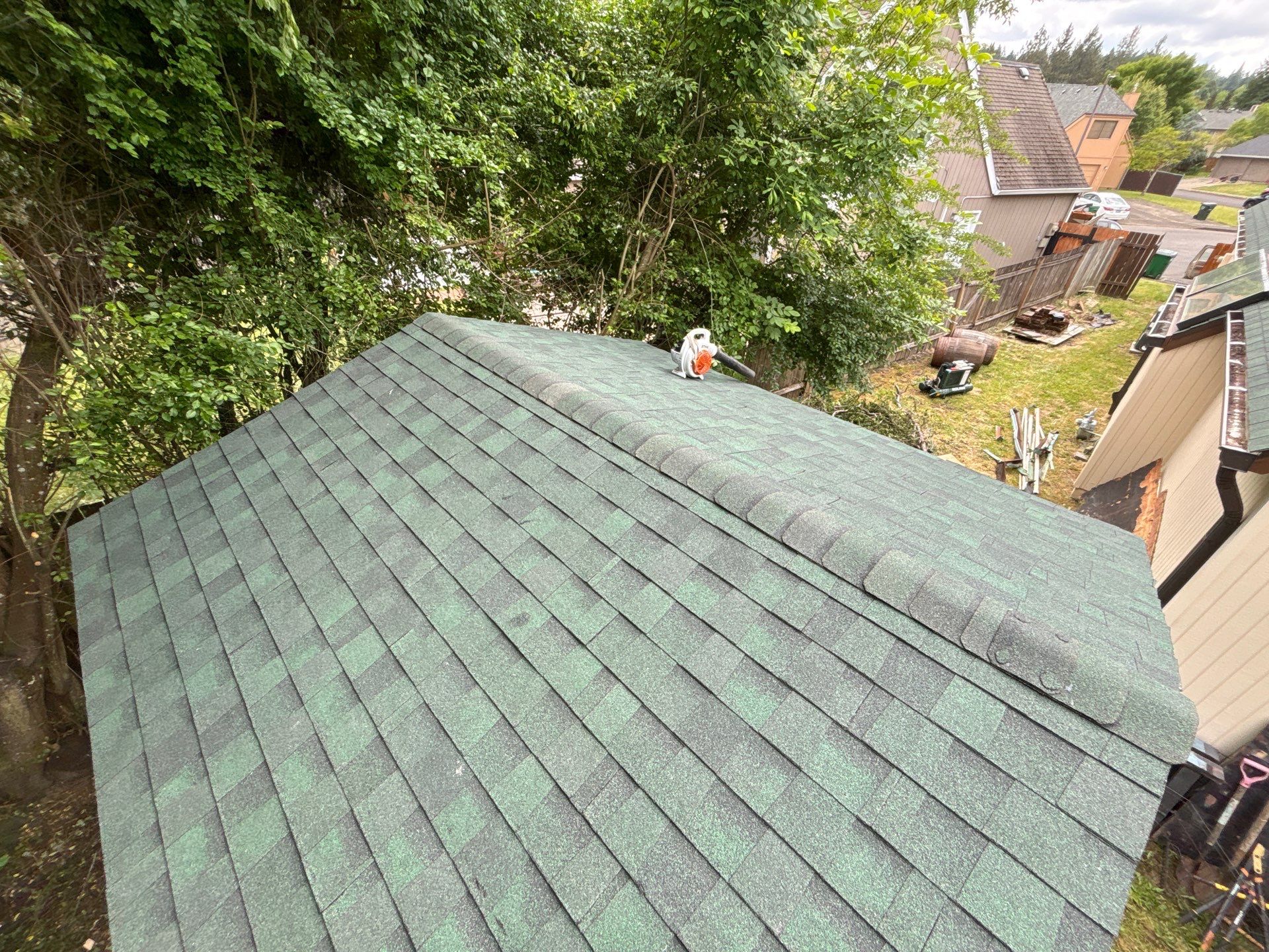Shed Roof Replacement in Aloha by Prodigy Roof Solutions
