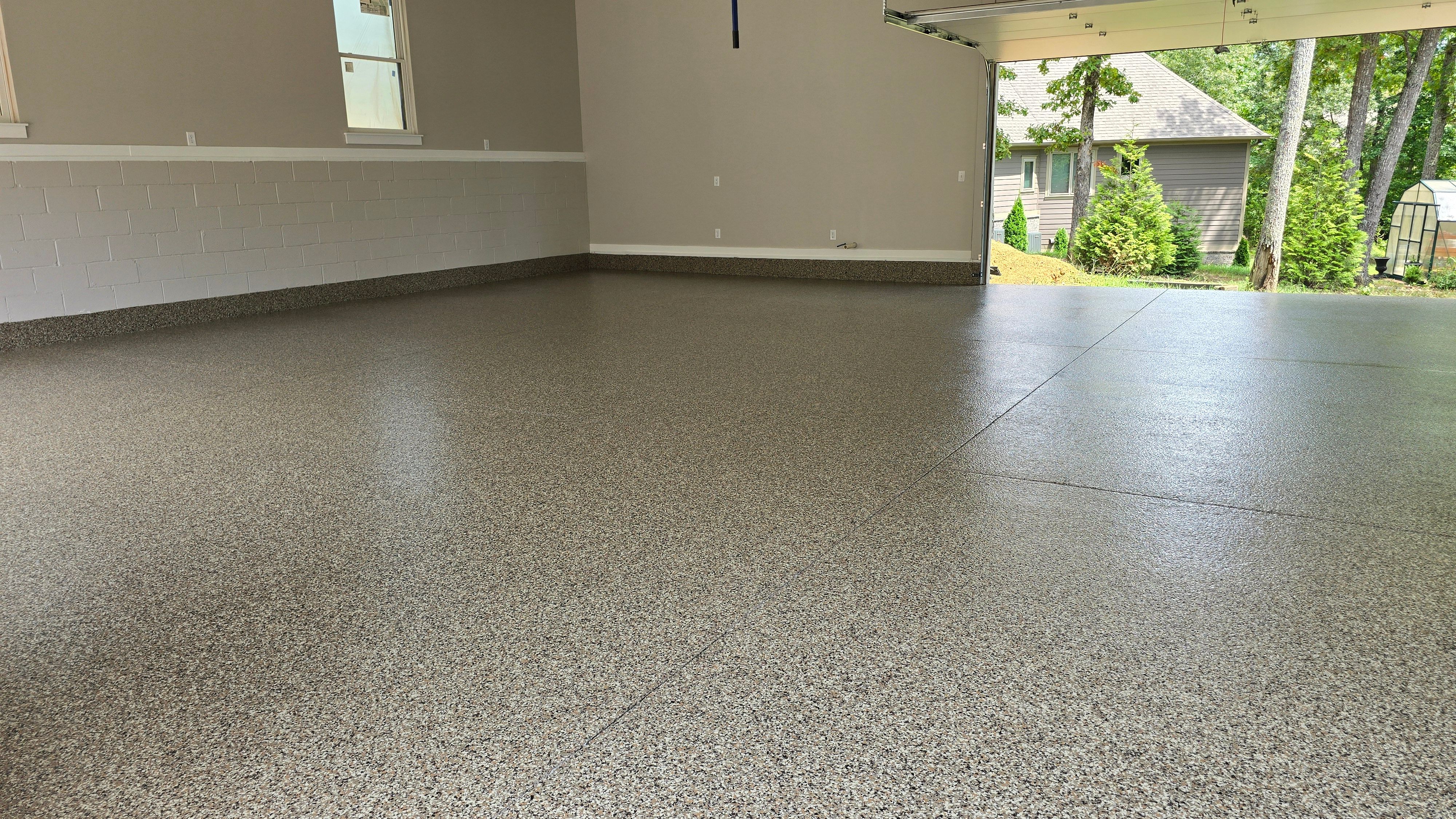 Garage Using Woodland by Elite Floor Solutions