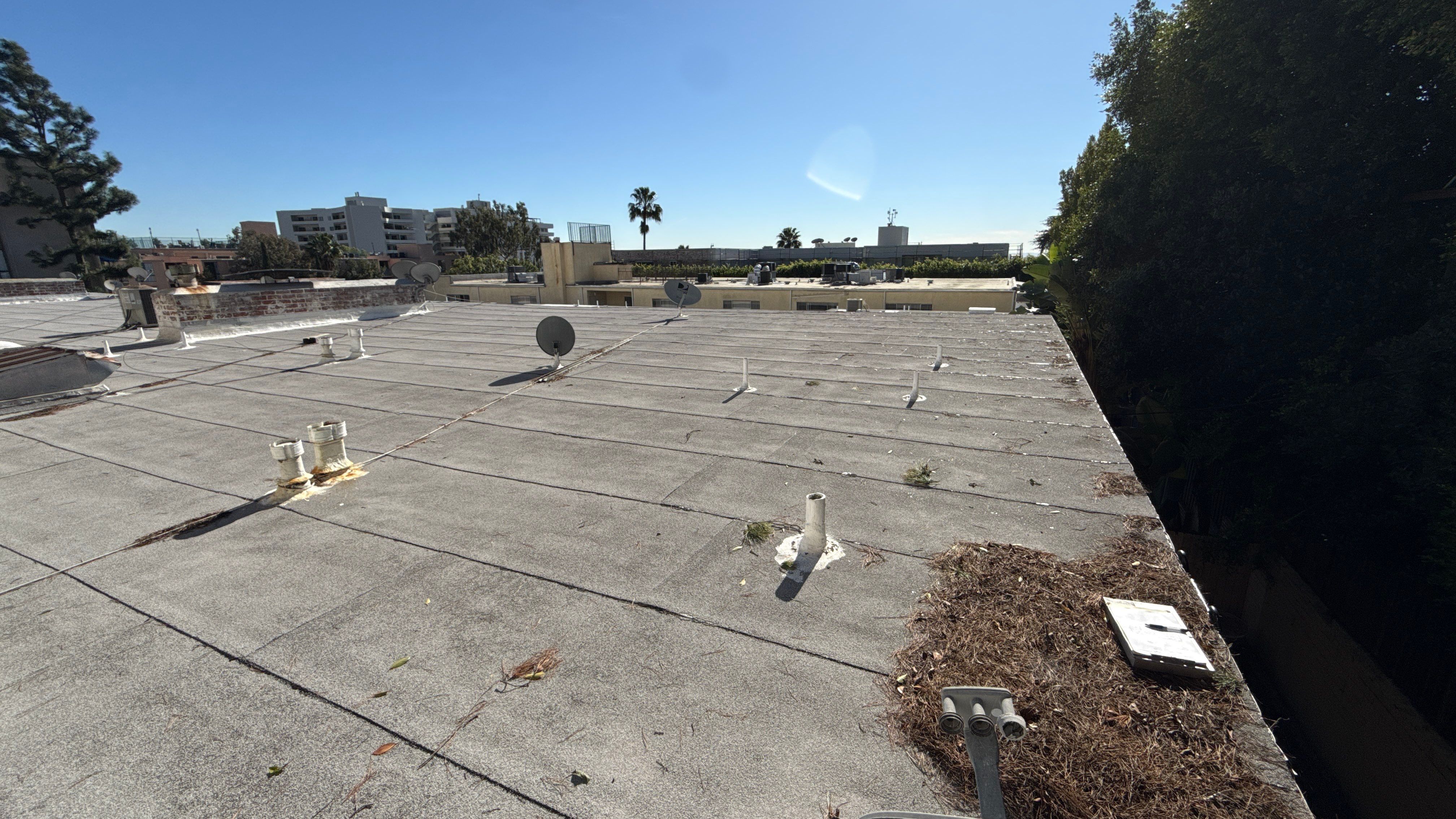 Silicone Coating- Apartment Building in West Hollywood by Hull Brothers Roofing