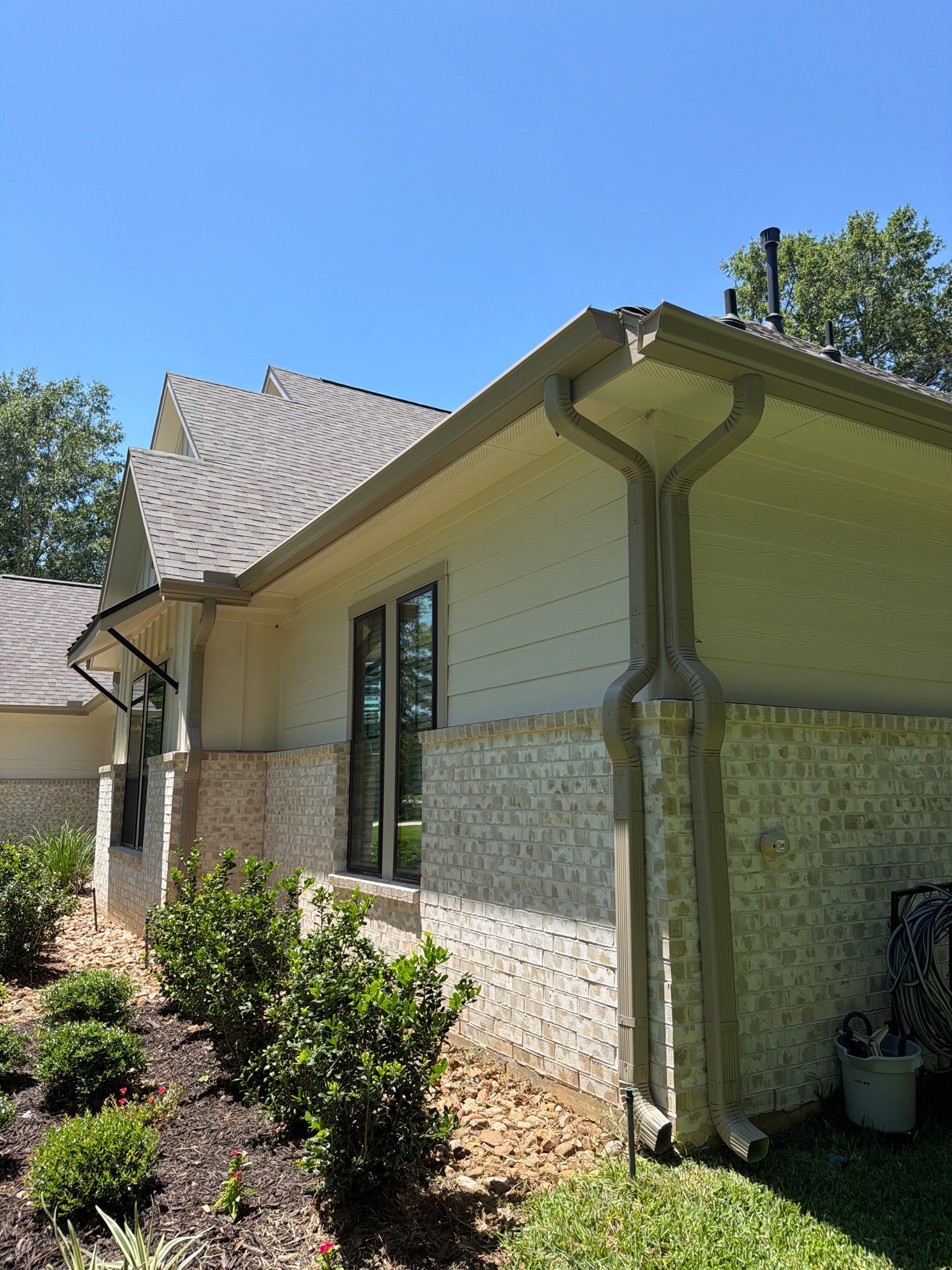New Gutters in Montgomery by Abbott Roofing Company