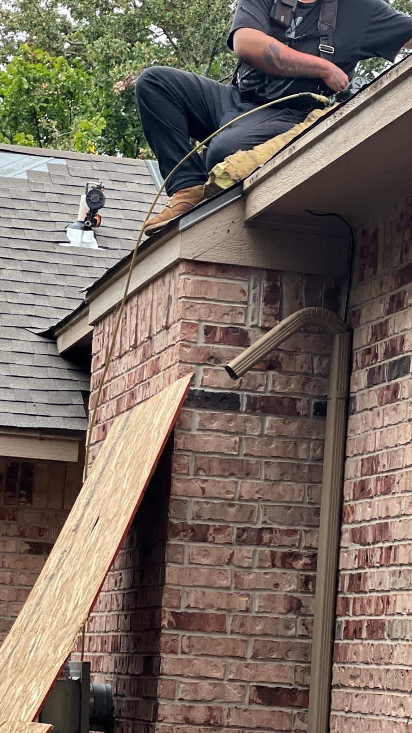 Residential Roofing Installation using GAF Natural Shadow  by A & H Roofing and Contracting