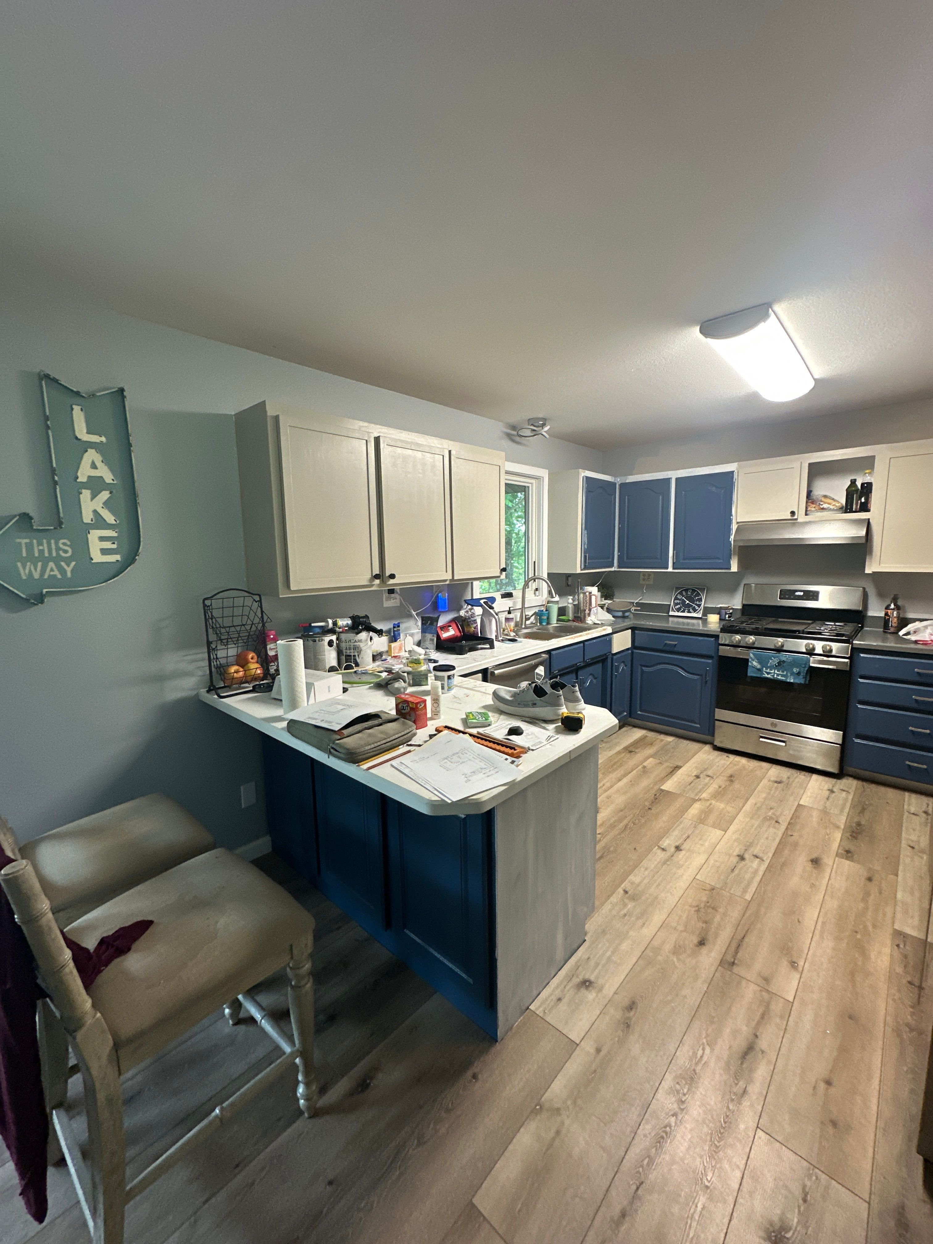 Lampe Lake Home off Uniqueville by Kitchen Works LLC