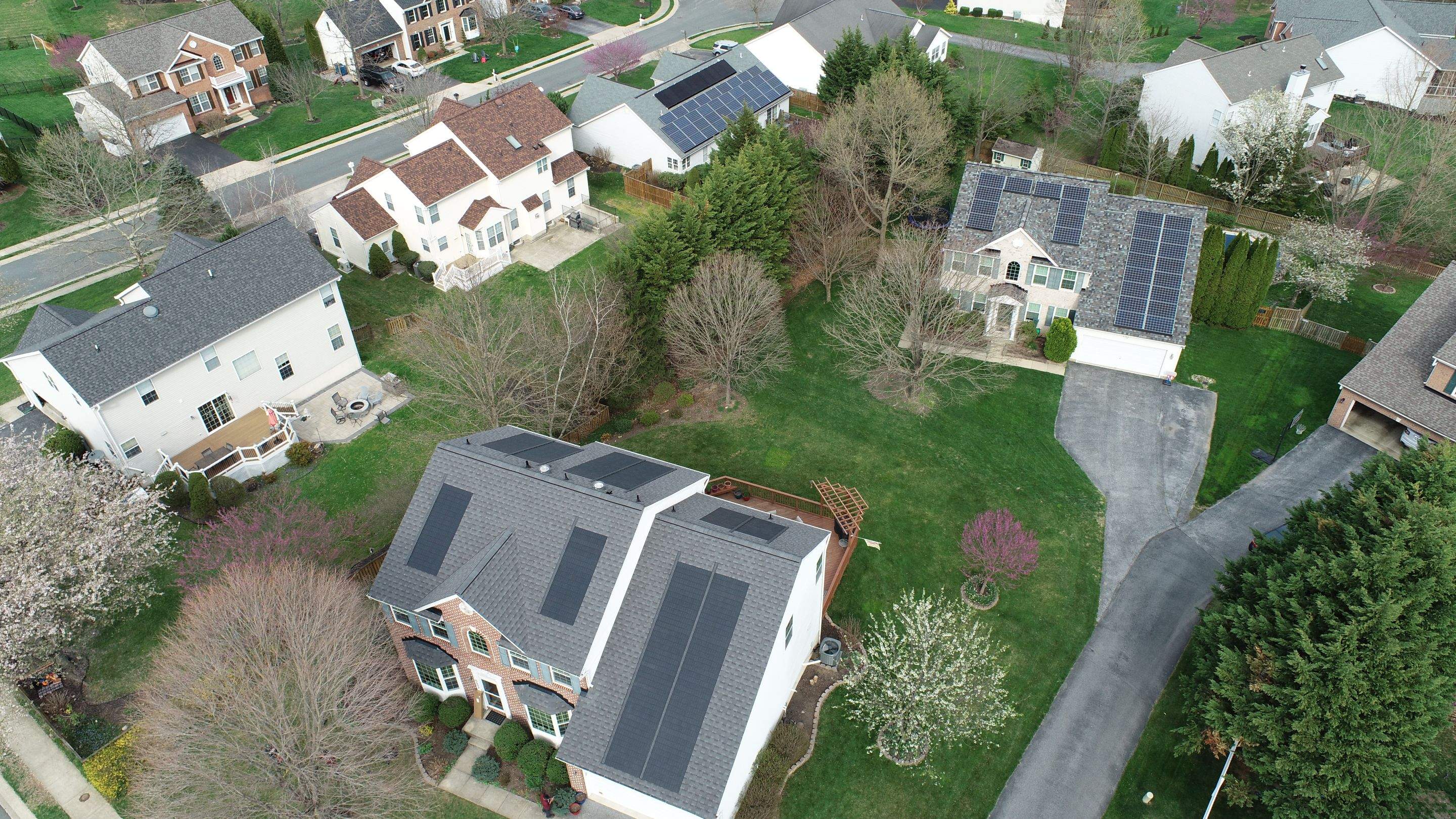 Solar Roof Replacement using GAF Timberline Solar Shingles by American Home Contractors