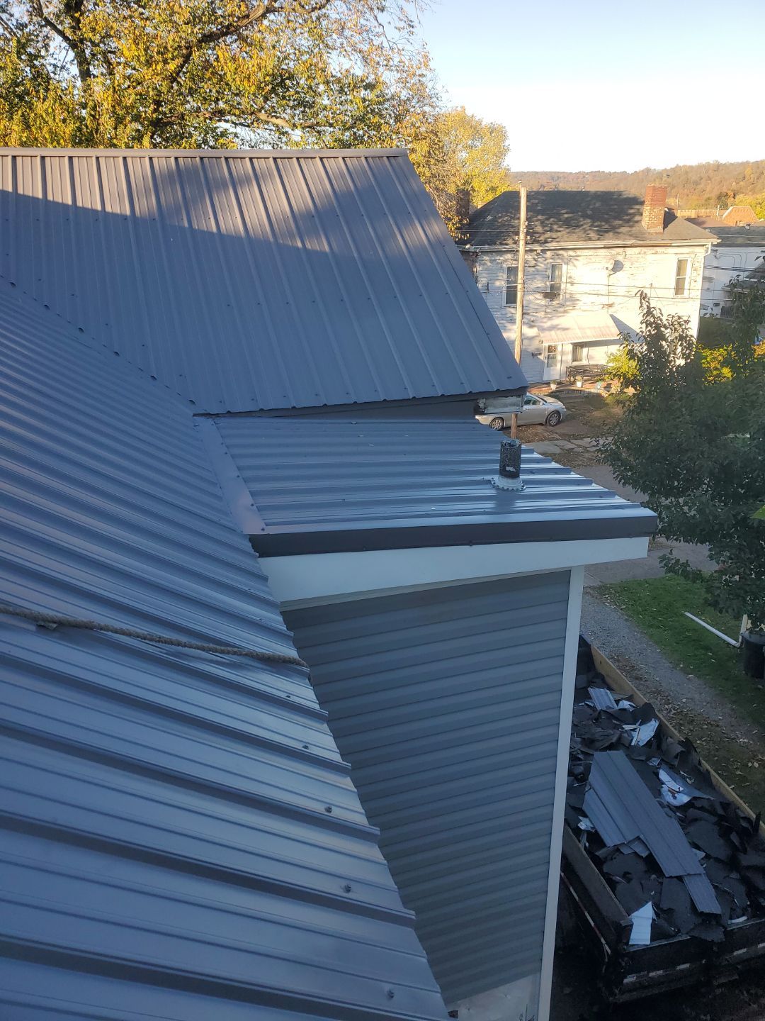 Residential Roofing Installation using Metal by Rainstoppers Roofing