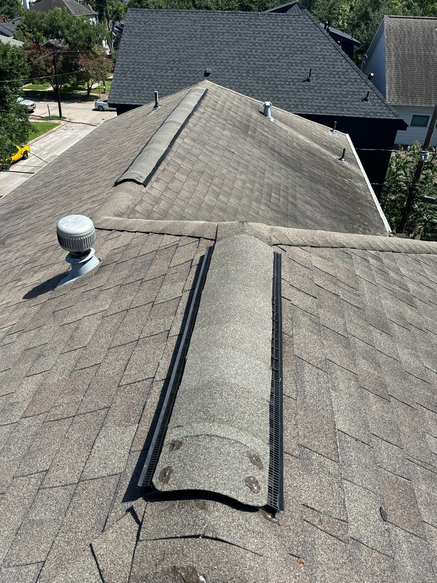 Project in Houston, TX by Associates Roofing Unlimited