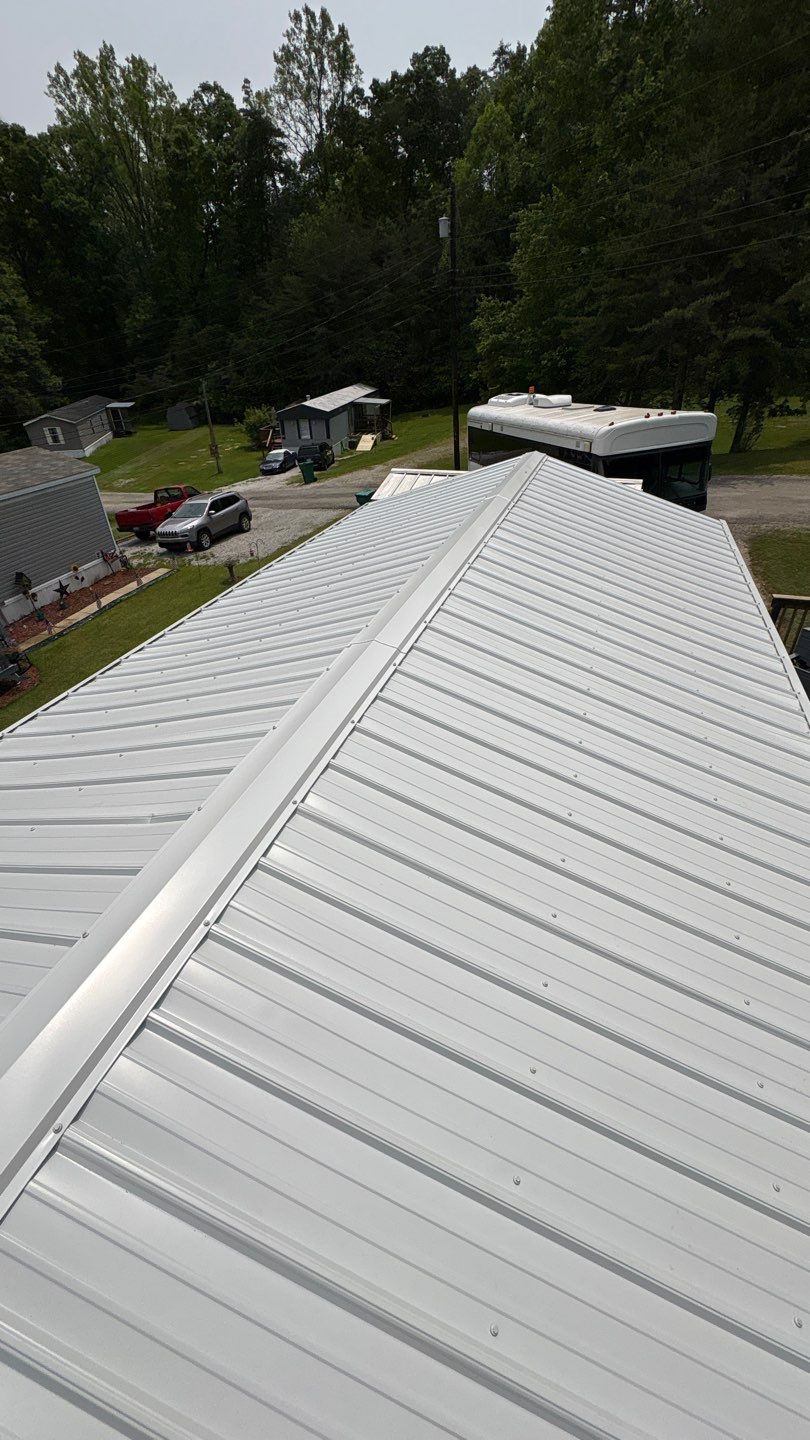 Residential Roofing Installation using Metal by Rainstoppers Roofing