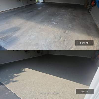 Vintage Shalestone Garage Coating