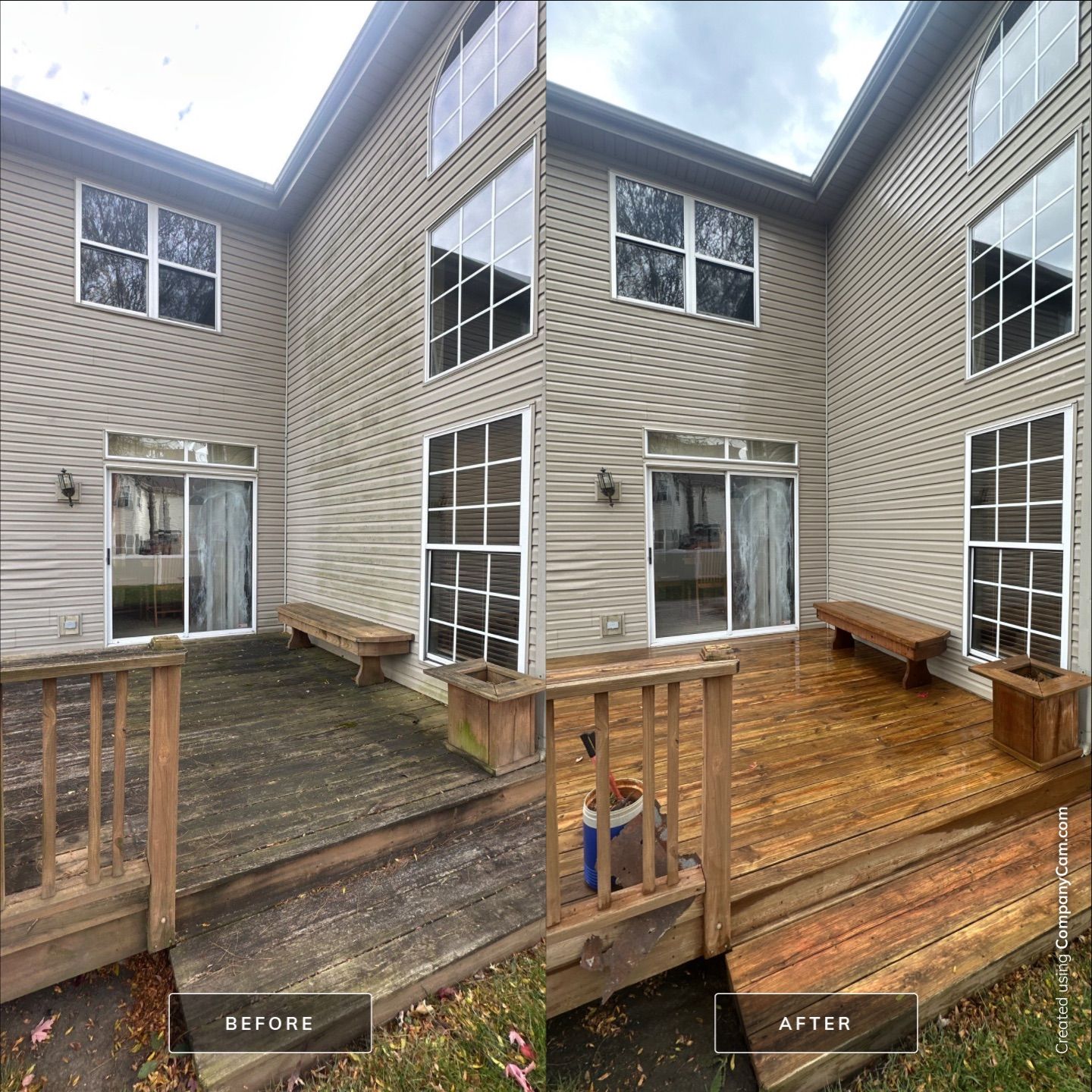 Project in Wauconda by Simmons Power & Soft Washing