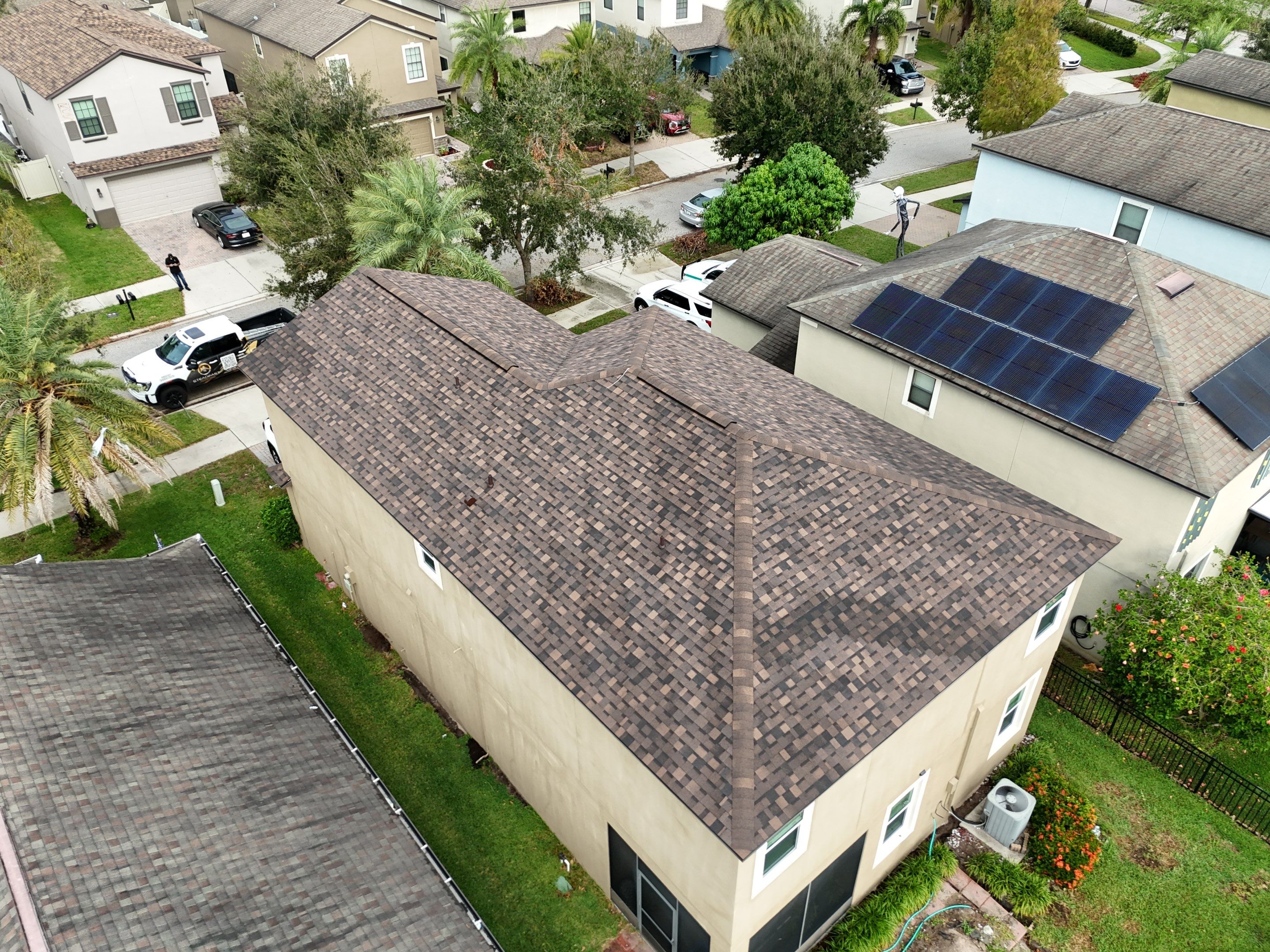 Roof Replacement in Ruskin FL. by Steadfast Roofing 