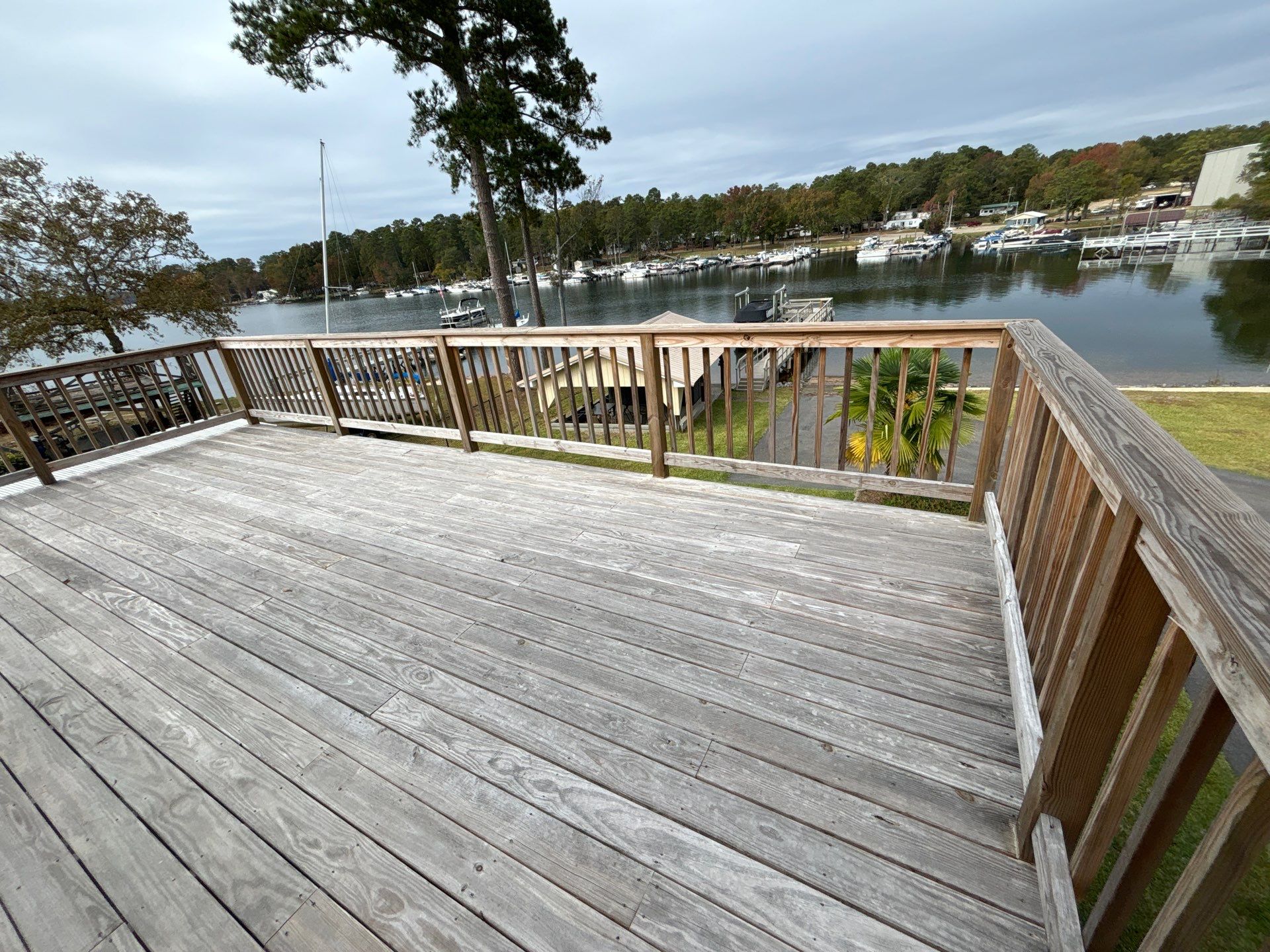Weathered Deck using Wood Sealant by DuraSeal