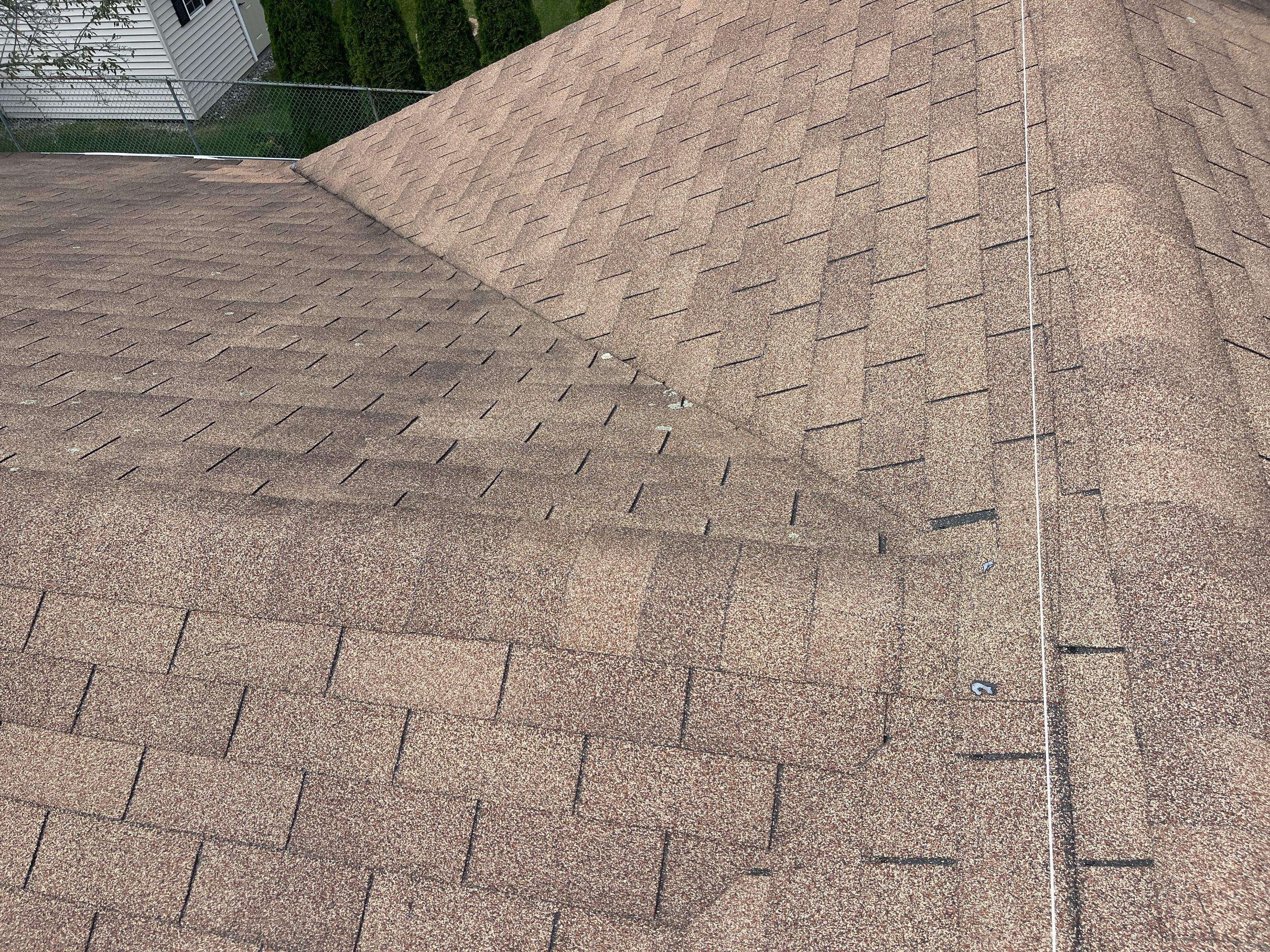 Residential Roofing Installation using Owens Corning TruDefinition Amber by A Plus Exterior