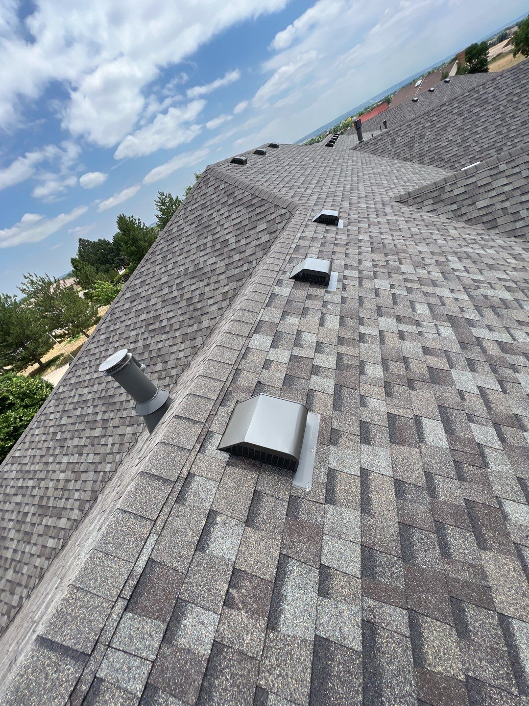 Residential Roofing Installation using Owens Corning TruDefinition - Driftwood  by A to Z Roofing