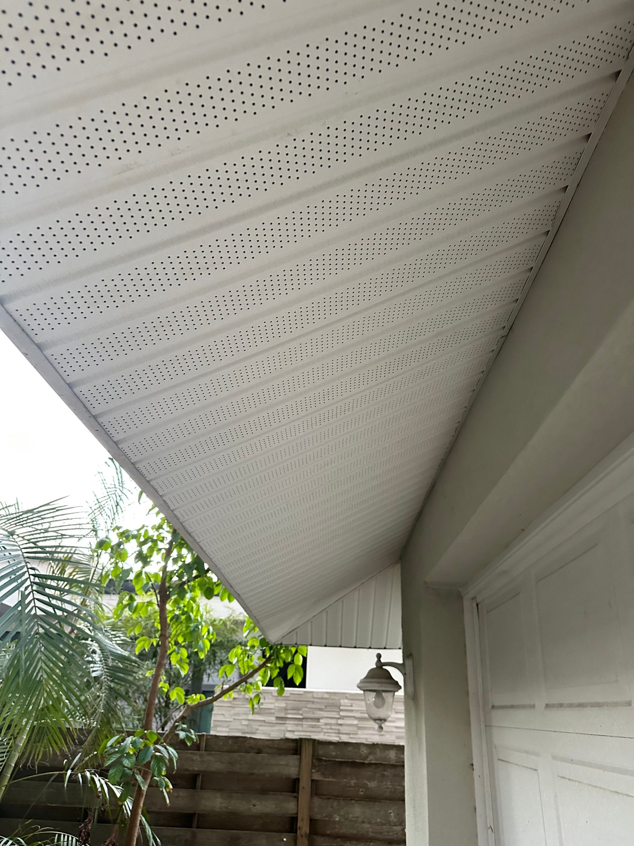 Replace All Soffit in the House in Sarasota FL by Gutter Professors