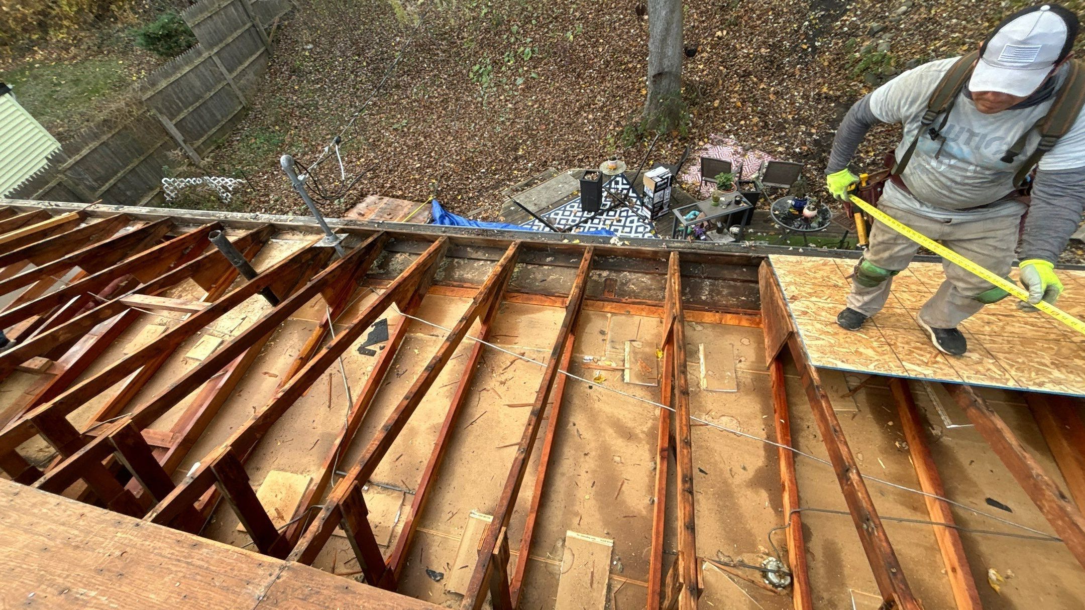 Roof Replacement using CertainTeed Landmark Driftwood by 180 Contractors