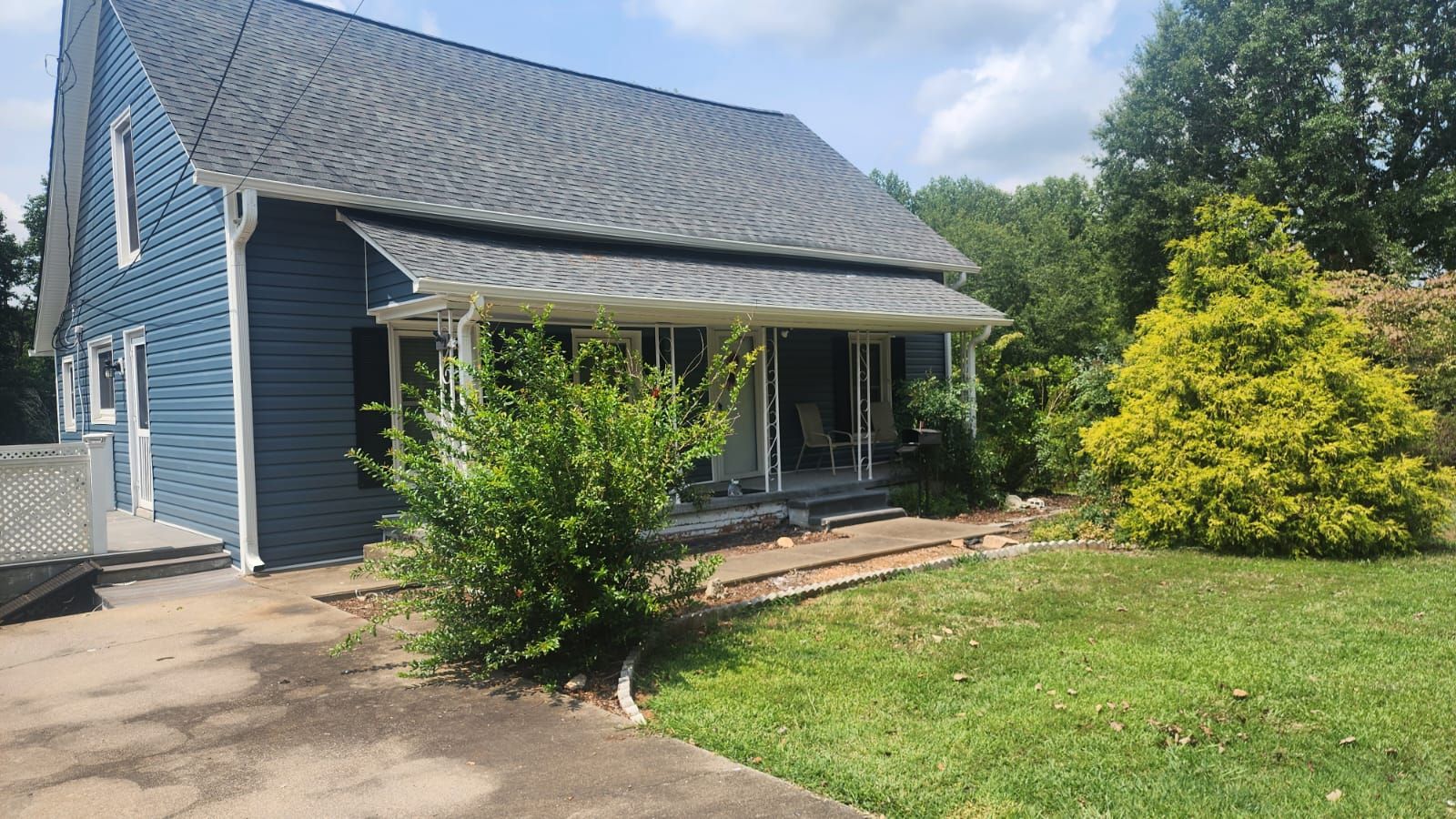 Cherryville NC Roof and Siding Job  by Here4You Restoration 