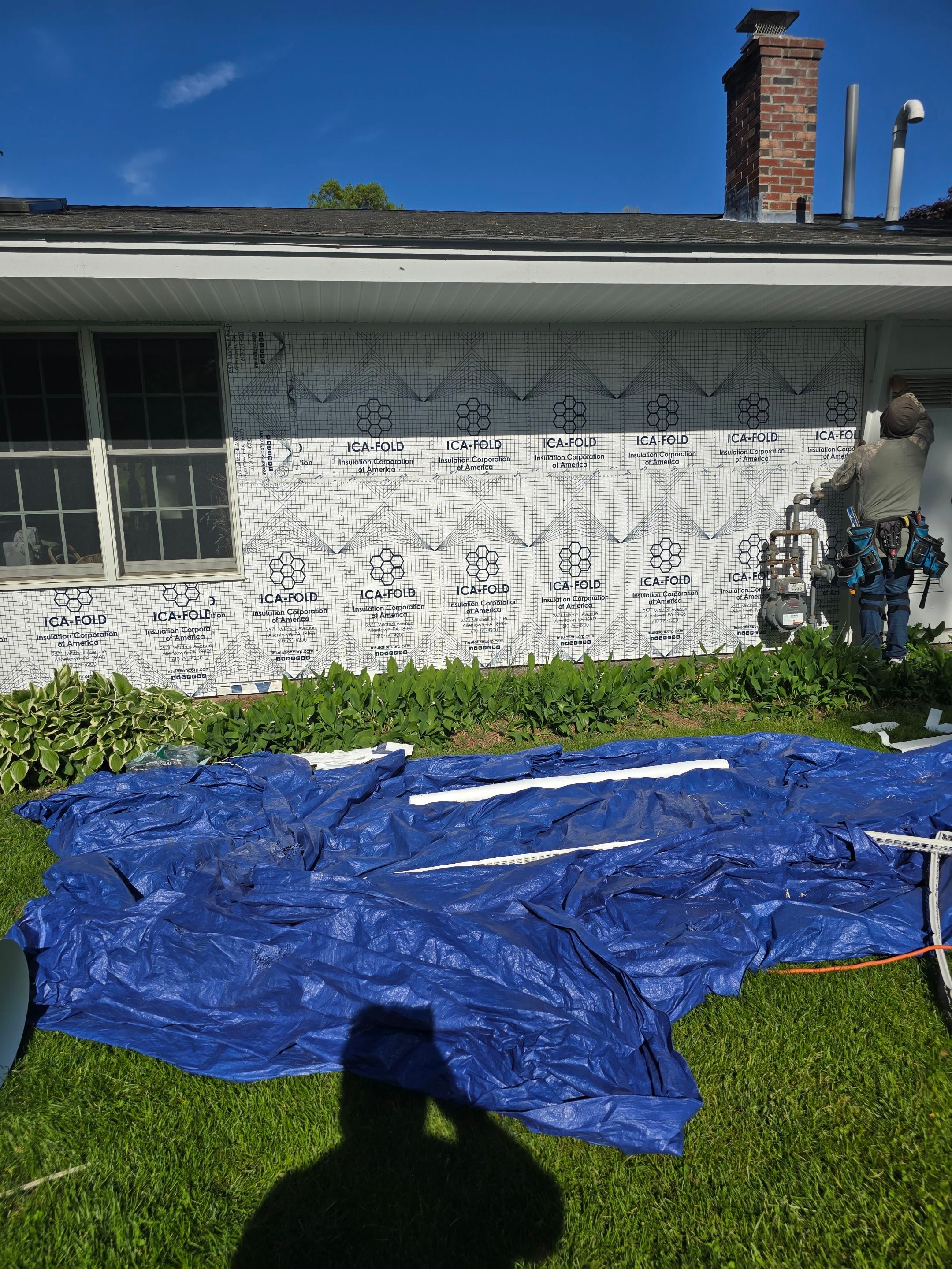 Vinyl Siding Transformation – Pacific Blue by Mighty Dog Roofing of Greater Middlesex County