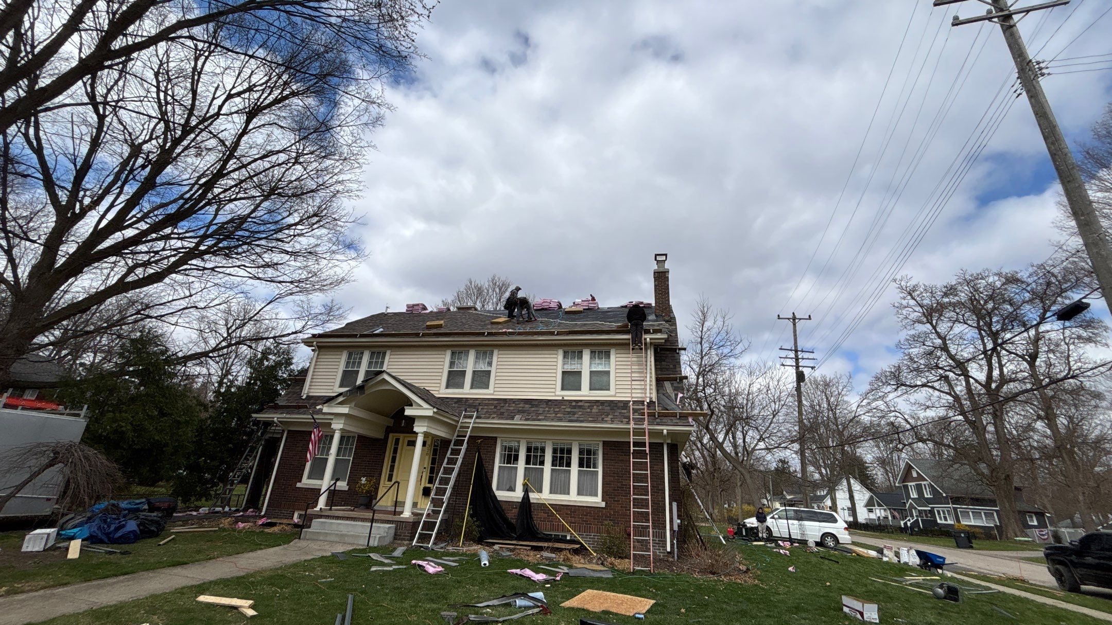 Roof Replacement using Owens Corning Summer Harvest by 180 Contractors