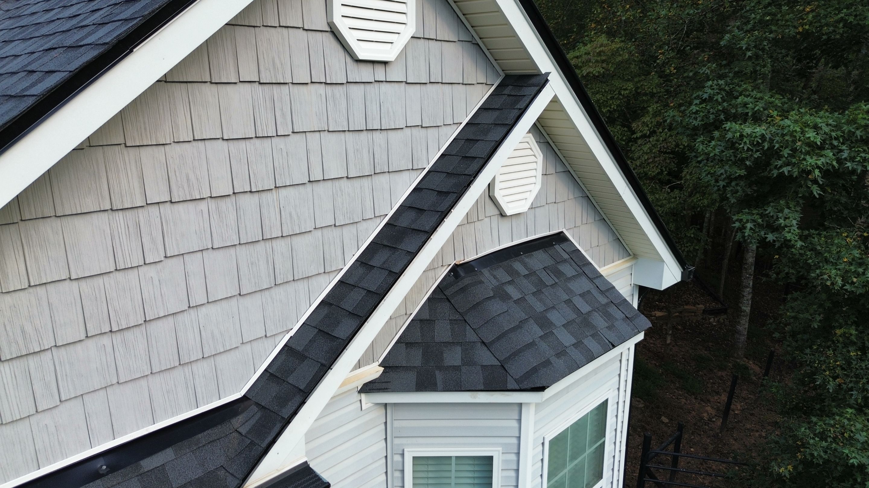 Dawsonville, GA Roof Replacement CertainTeed Landmark Pro Max Def Moire Black by Reset Roofing