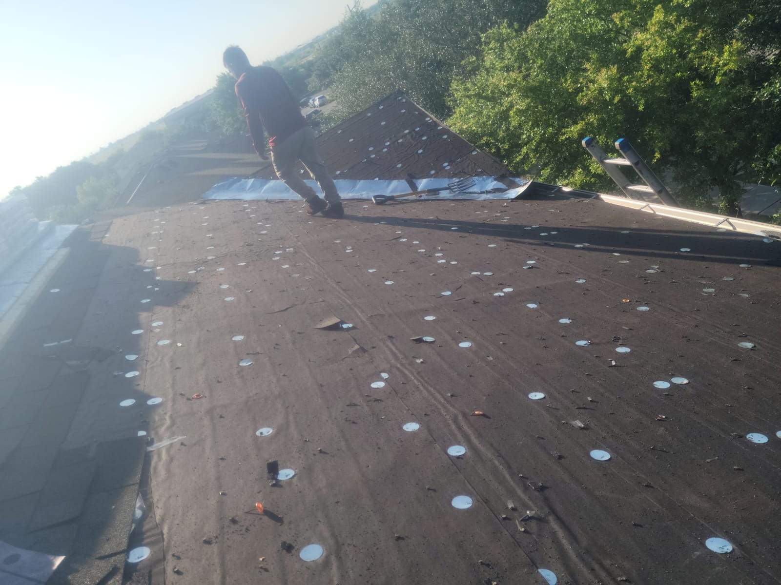 Full Roof Replacement and Hail Damage Restoration in Manor by Caliber Restoration LLC