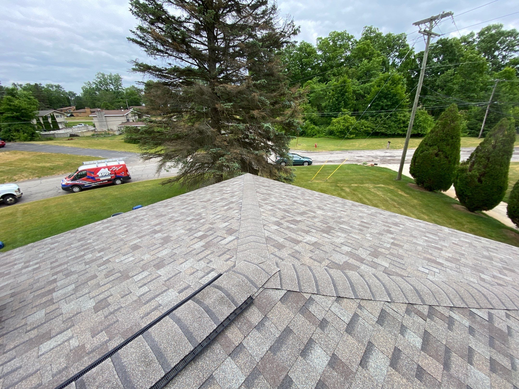 Roof Replacement using Owens Corning by 180 Contractors