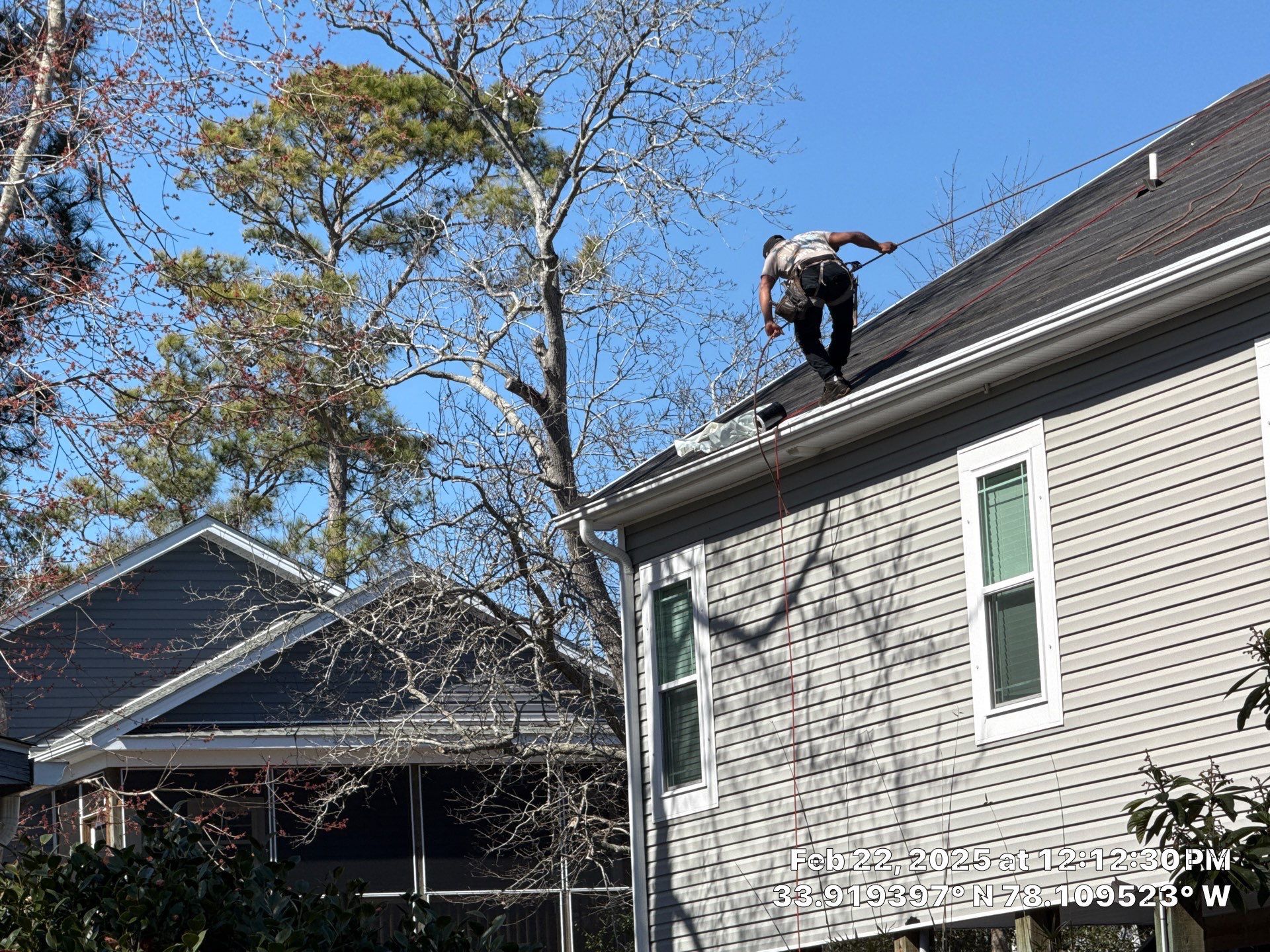 FORTIFIED Roof Replacement in Oak Island, NC Using CertainTeed Landmark PRO by RGR Construction and Roofing, LLC