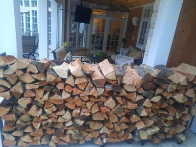 Firewood Delivery  using Seasoned Firewood