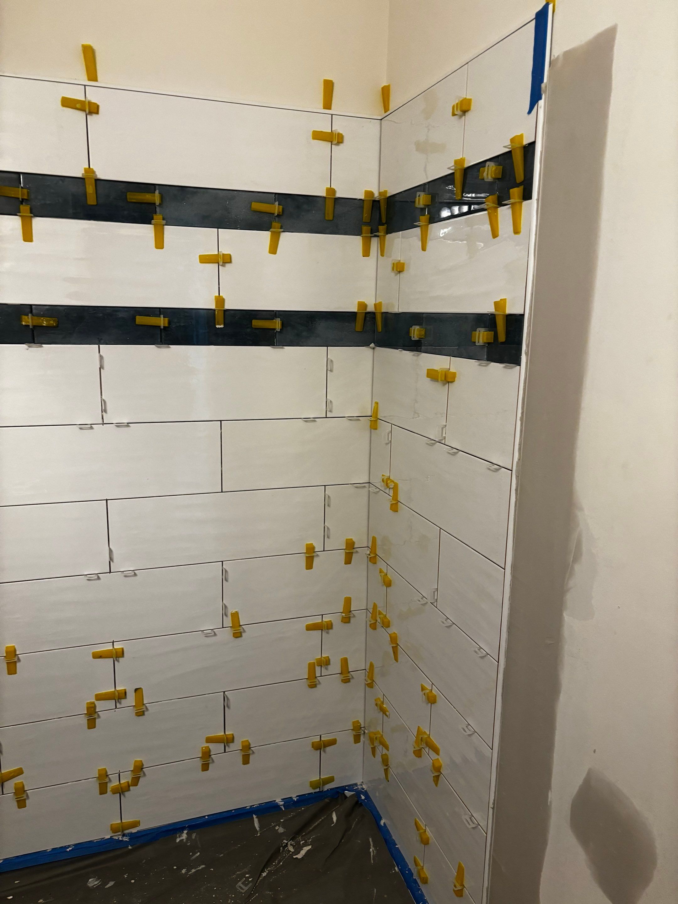 Bathroom Remodel using Sherwin Williams Duration Satin finish by Laser Focused Solutions LLC