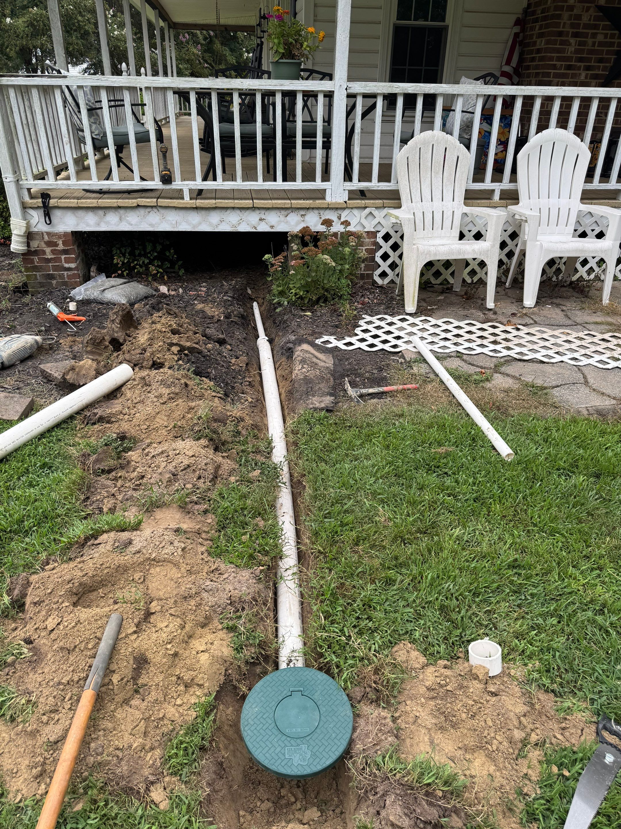 Project in Carrsville by Patriot Crawl Space Repairs