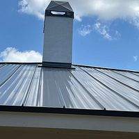 24ga 1" Nail-Strip Charcoal Gray  by Total Roofing System The Metal Roof Experts