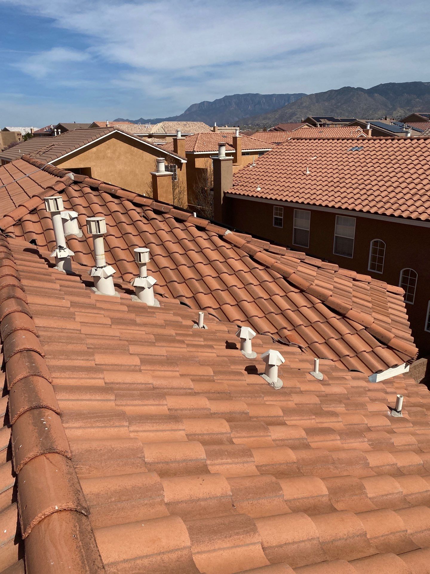 Terracotta Concrete Tile by Reimagine Roofing
