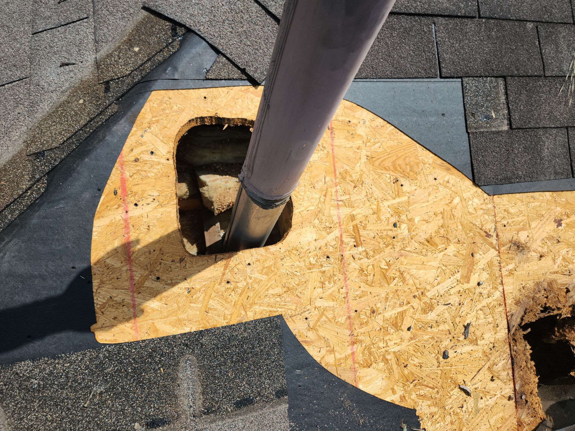 Residential Roofing Repair using Owen's Corning Duration (Lifetime) Shingles by Roof Repair Company