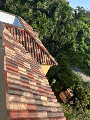 Residential Brava Spanish Tile Install in Coral Gables Miami Florida