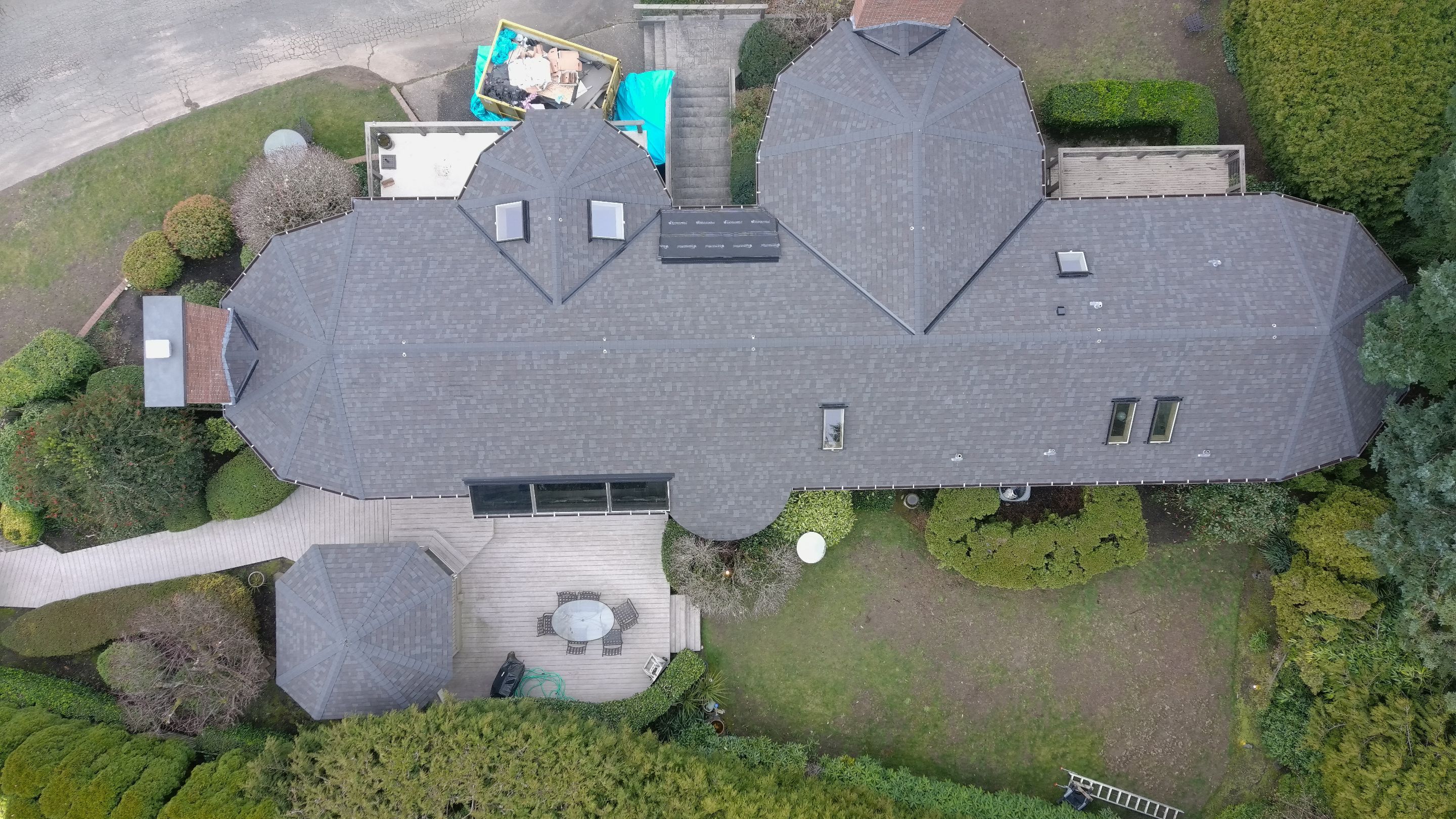 Almost wrapped up with this awesome upgrade in Mercer Island. by RoofWorks Northwest