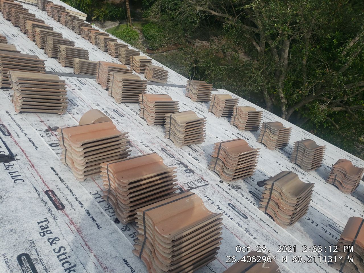 Residential Roofing Installation using Eagle Roofing Tile by BLUES BROTHERS ROOFING