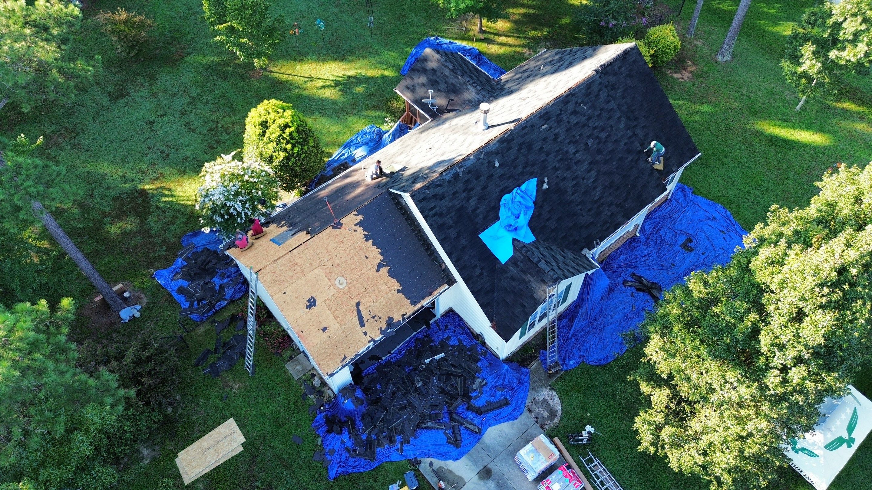 GAF HDZ Charcoal by Skybird Roofing