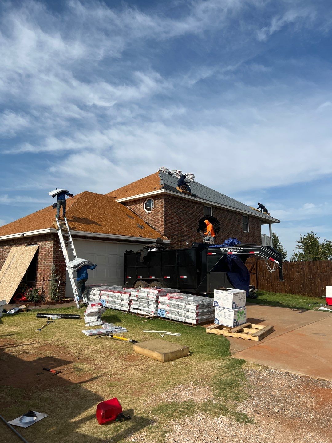 Residential Roofing Installation using GAF Armor Shield II by A & H Roofing and Contracting