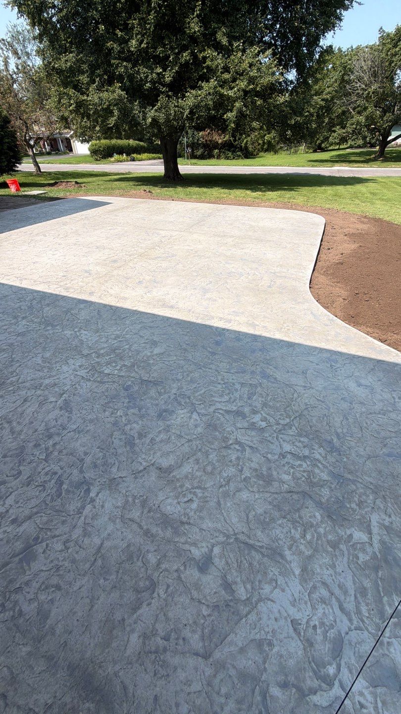 Fairport Oxford Slate Patio by NG Masonry & Construction LLC