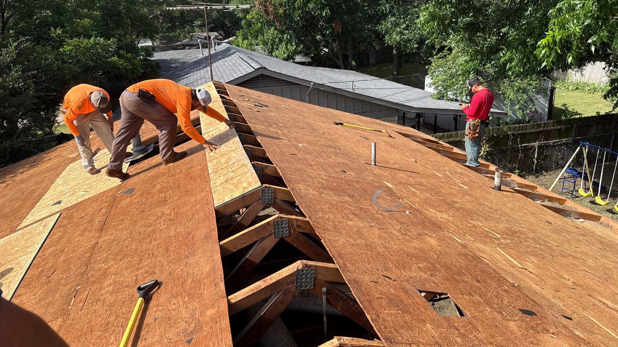 Asphalt Shingle Full Roof Replacement and Re-Decking in Arlington by Armor Roofing | Exteriors