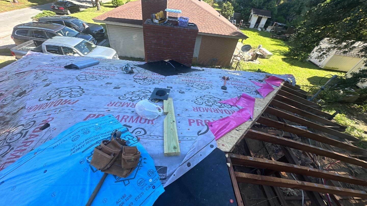 Residential Roofing Installation using Owens Corning Oakridge Estate Grey by Talya Roofing