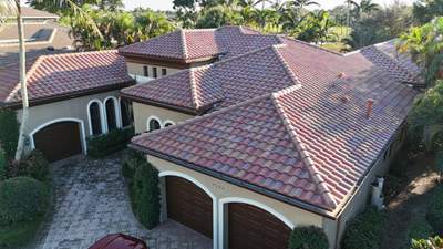 New Tile Roof Installation