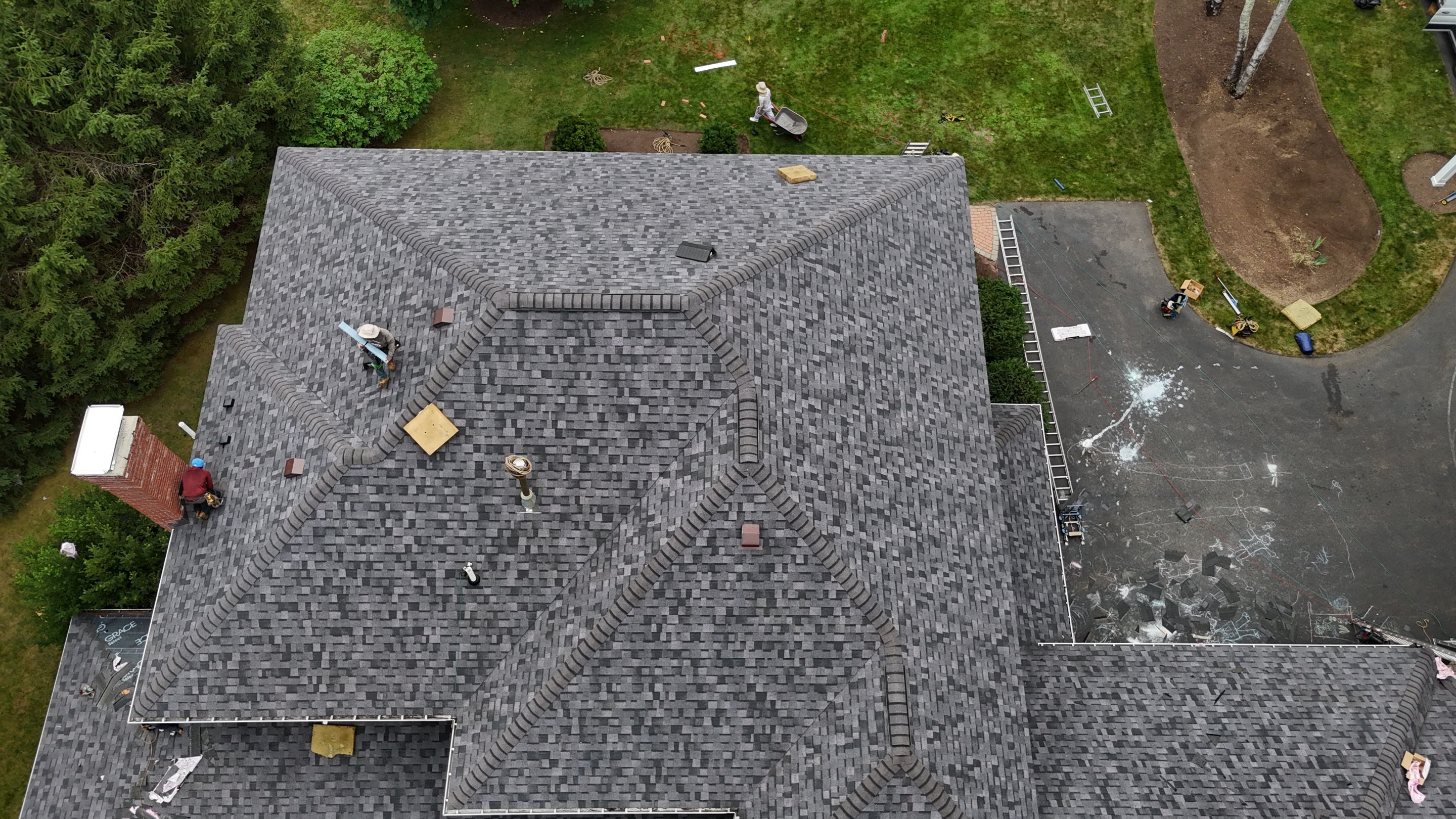 Roof Replacement & Gutter System Upgrade in Westford, MA by Mighty Dog Roofing of Greater Middlesex County