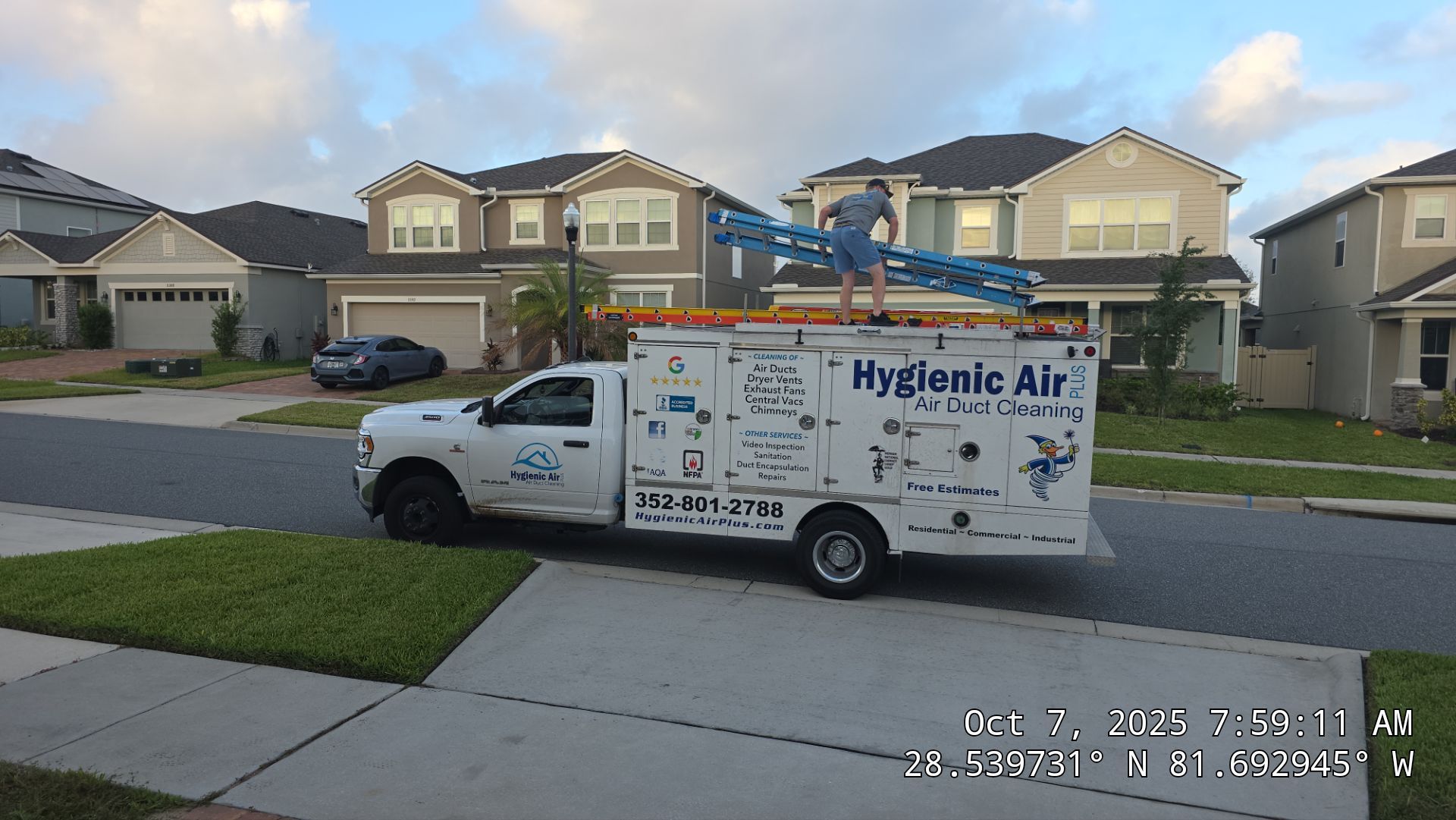 Dryer Vent Cleaning in Clermont by Hygienic Air, Inc
