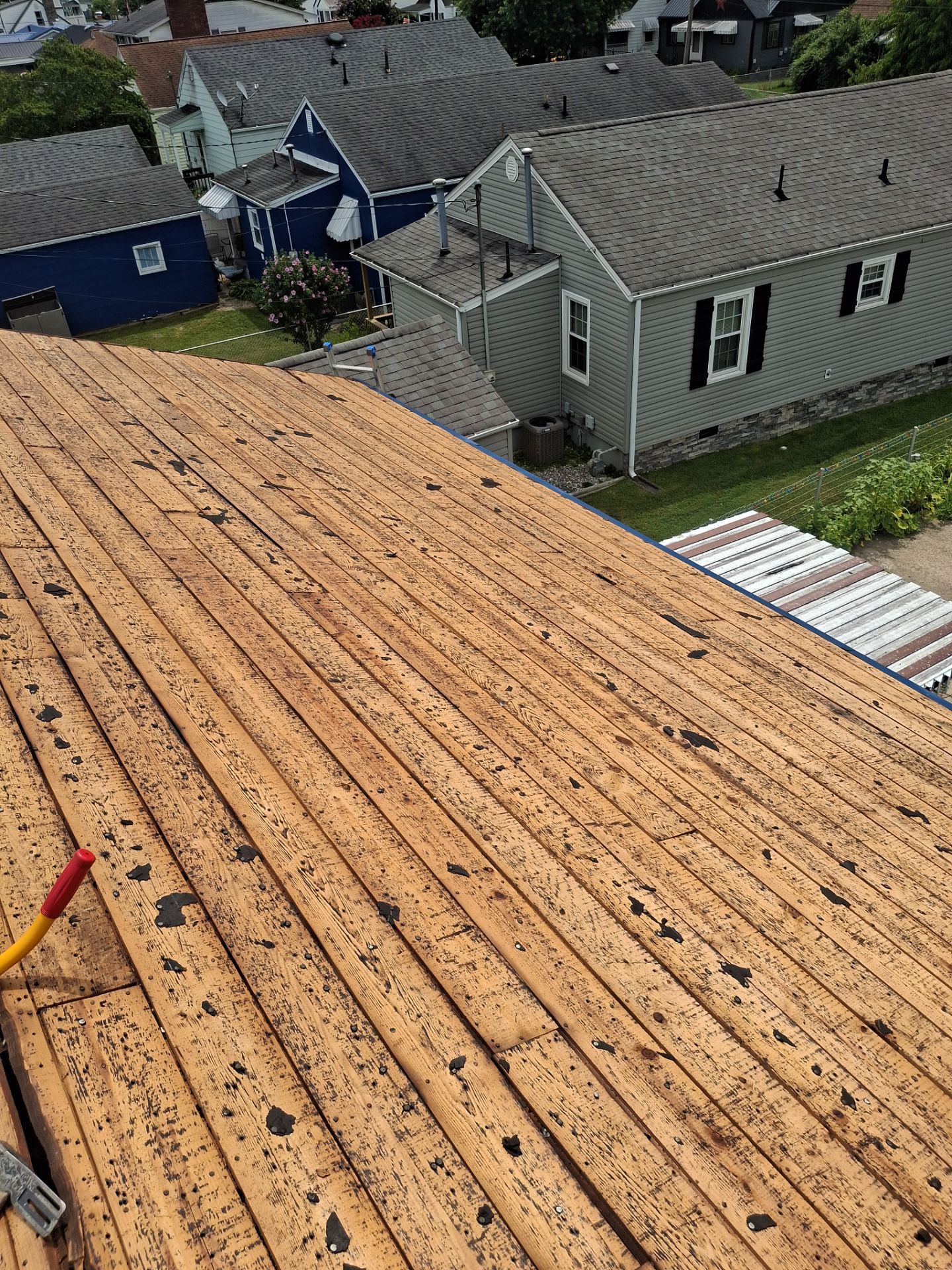 Residential Roofing Installation using Metal by Rainstoppers Roofing