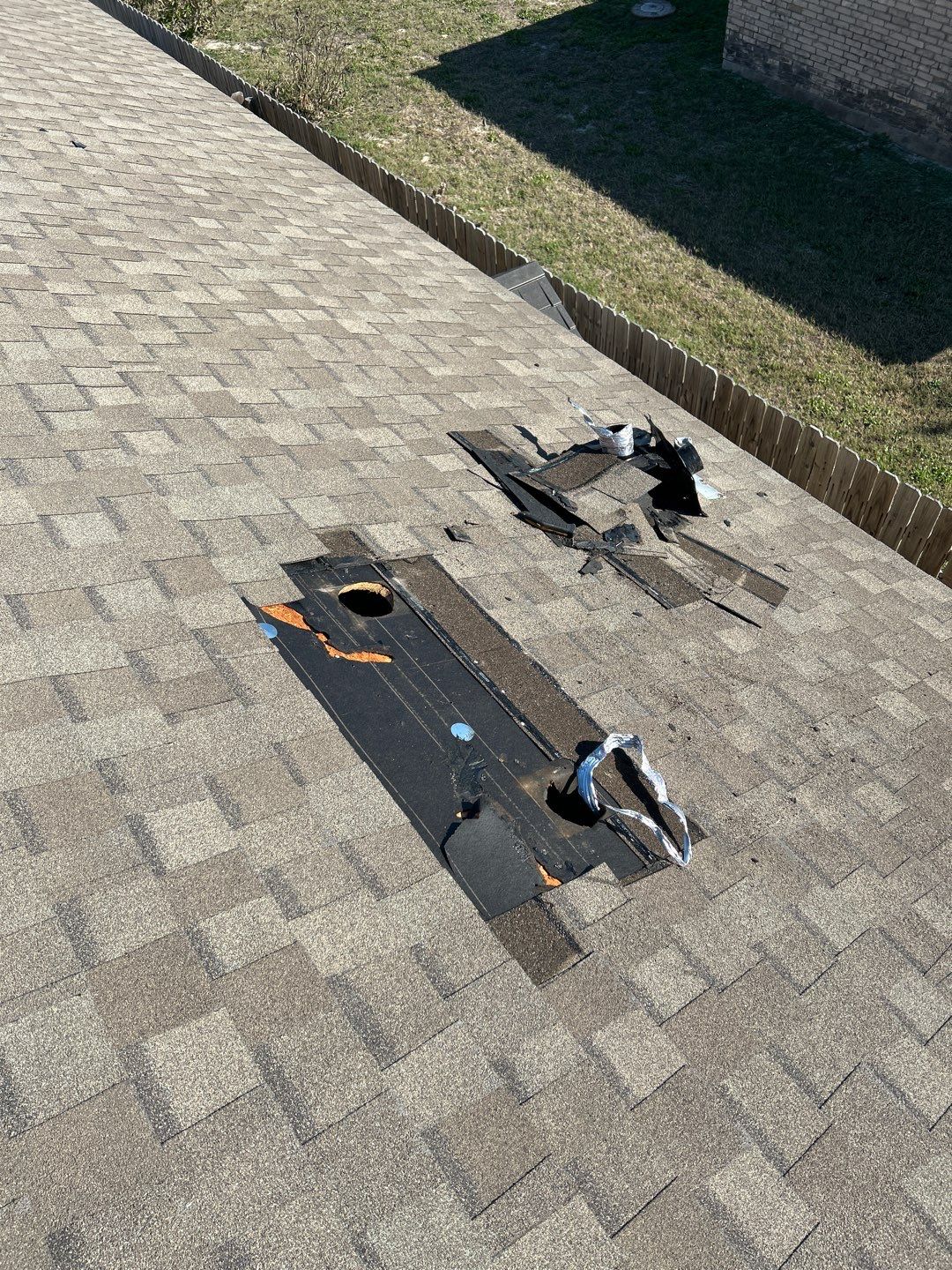 Residential Roofing Repair using Attic Vents by Lighthouse Roofing
