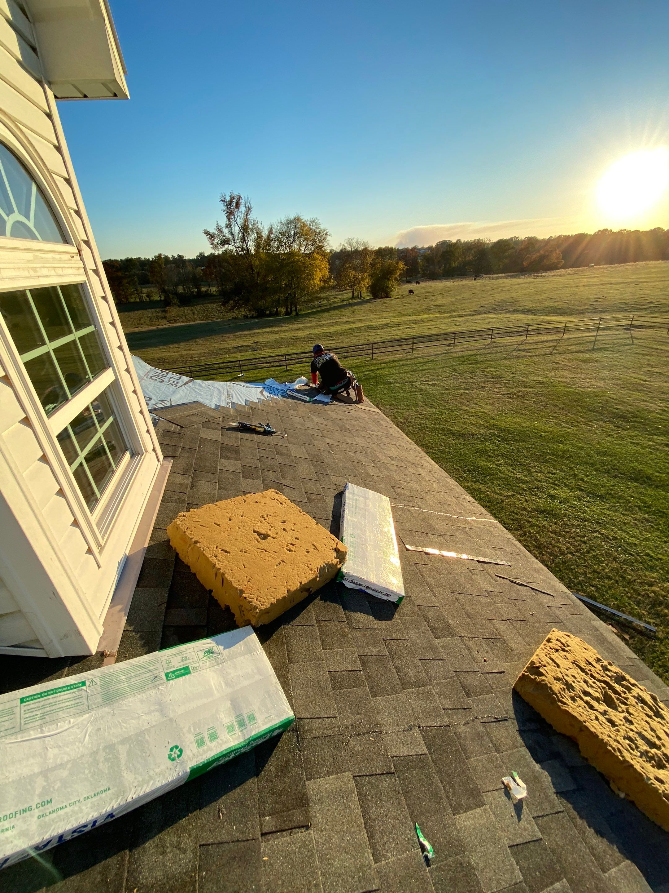 Residential Roofing Repair using Malarkey Vista: Storm Gray by Hostetler Roofing