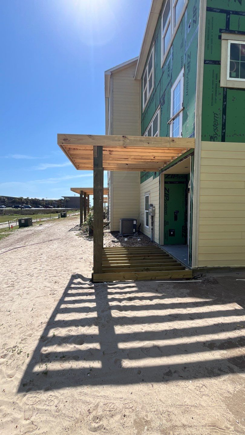 Patio? We got you Covered! by Bayfront Roofing and Construction