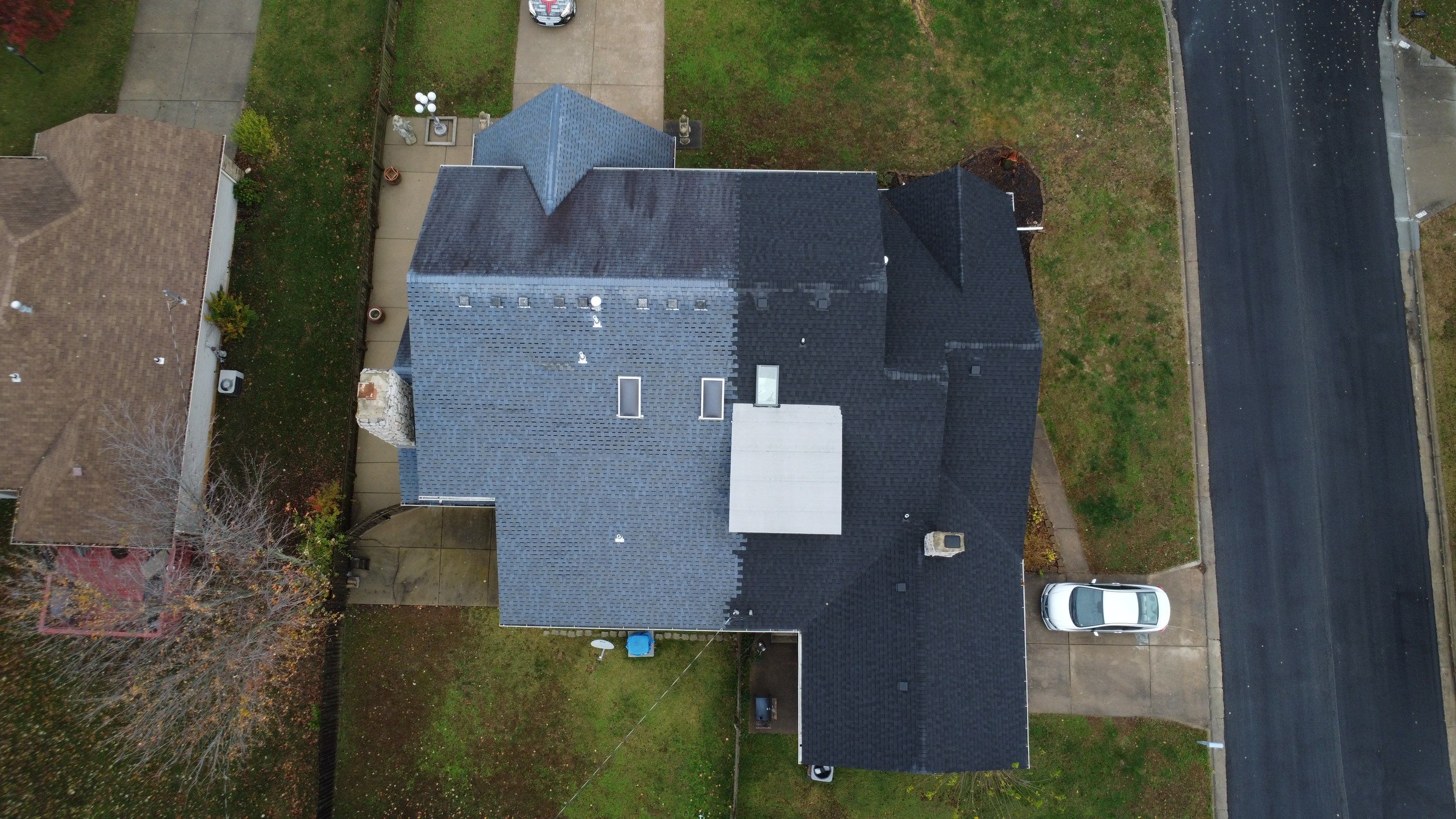 Residential Roof + Gutters & Downspouts & Gutter Guards Install  by Titan Commercial & Residential Roofing 